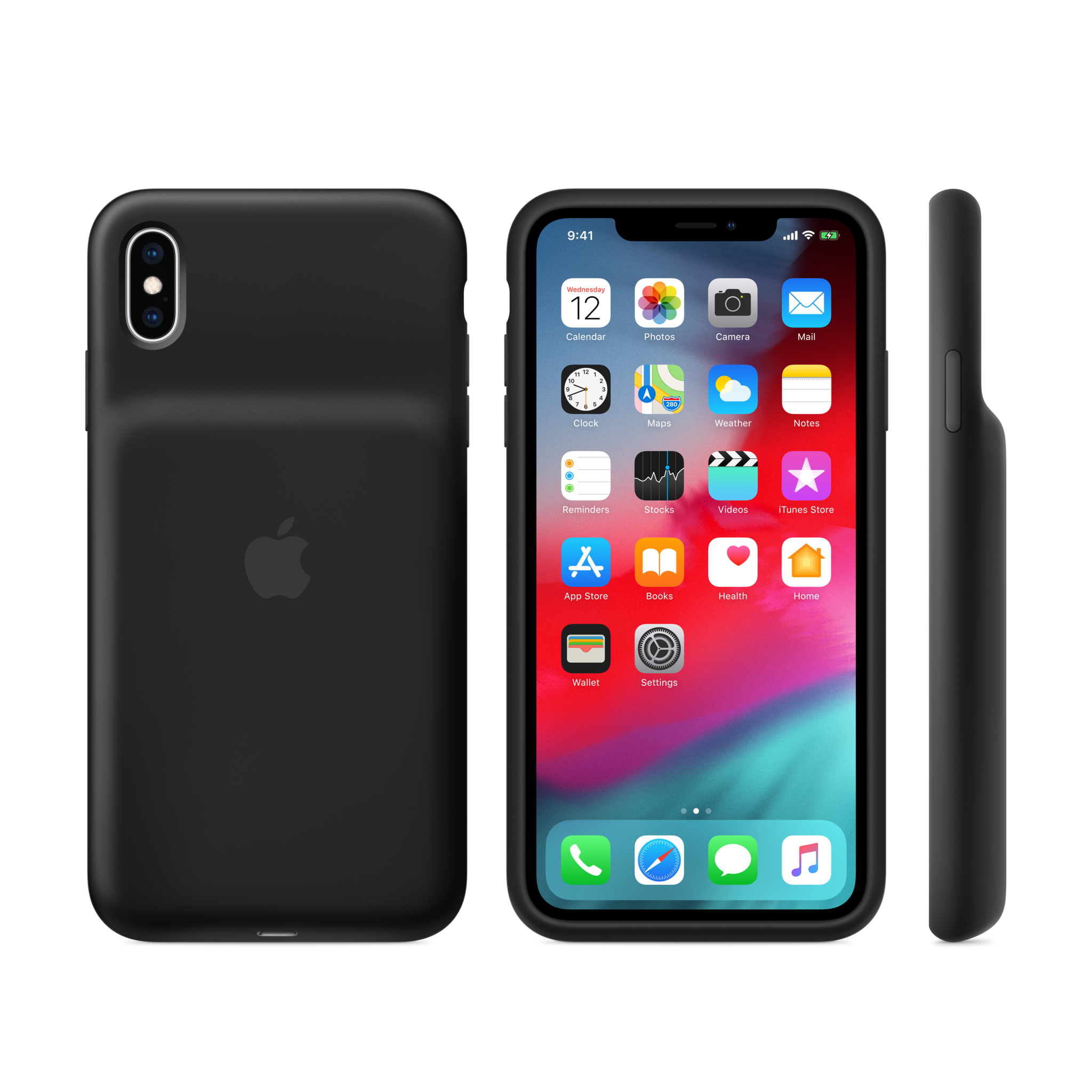 iPhone XS Max Smart Battery Case — Black