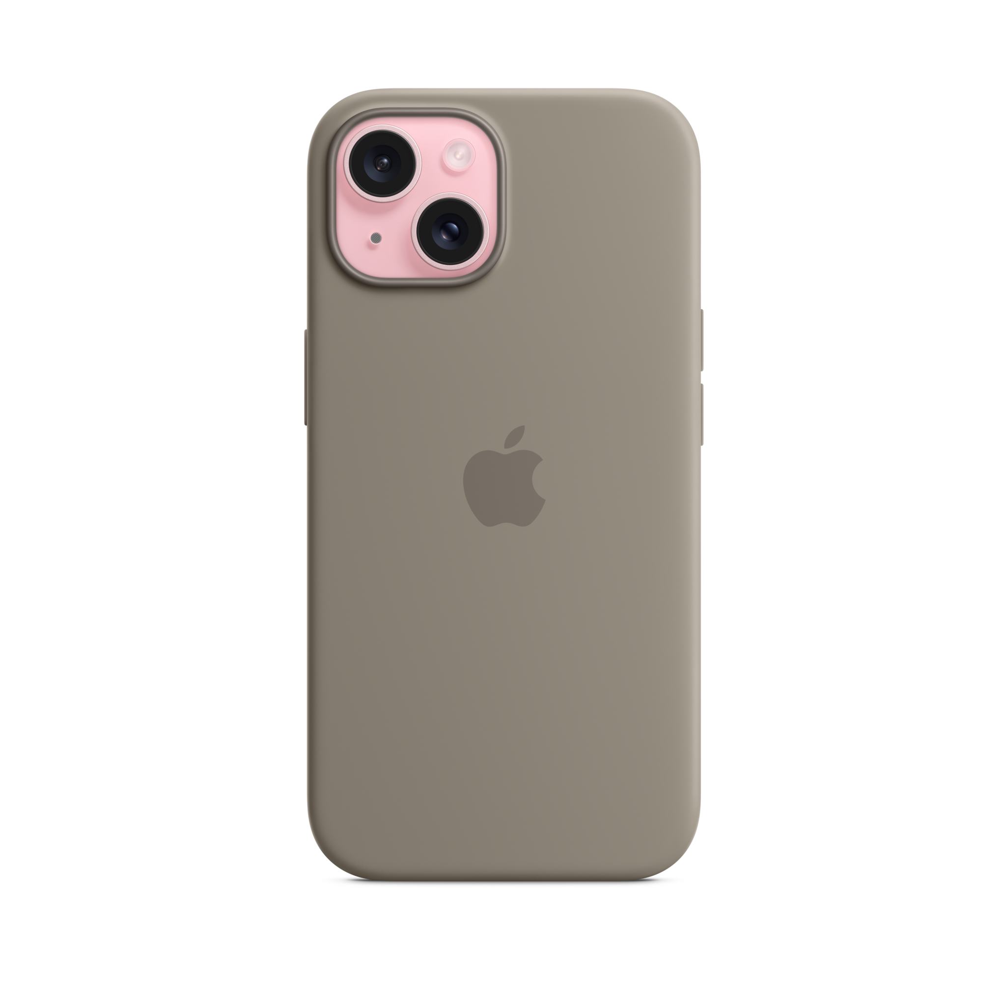 iPhone 15 Silicone Case with MagSafe — Clay
