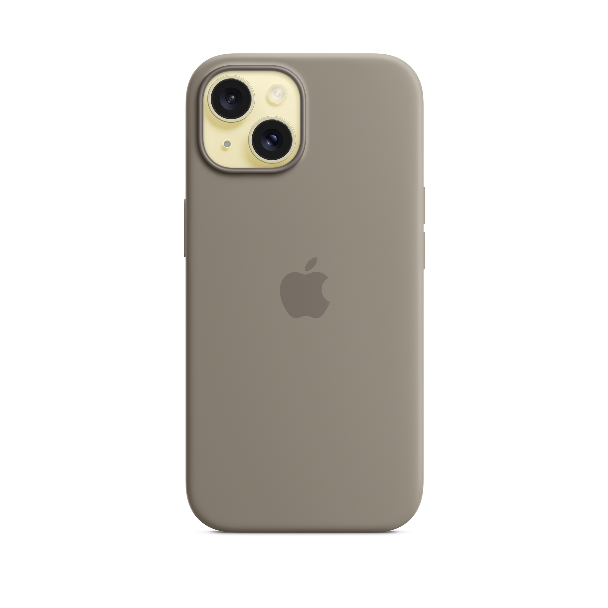 iPhone 15 Silicone Case with MagSafe — Clay