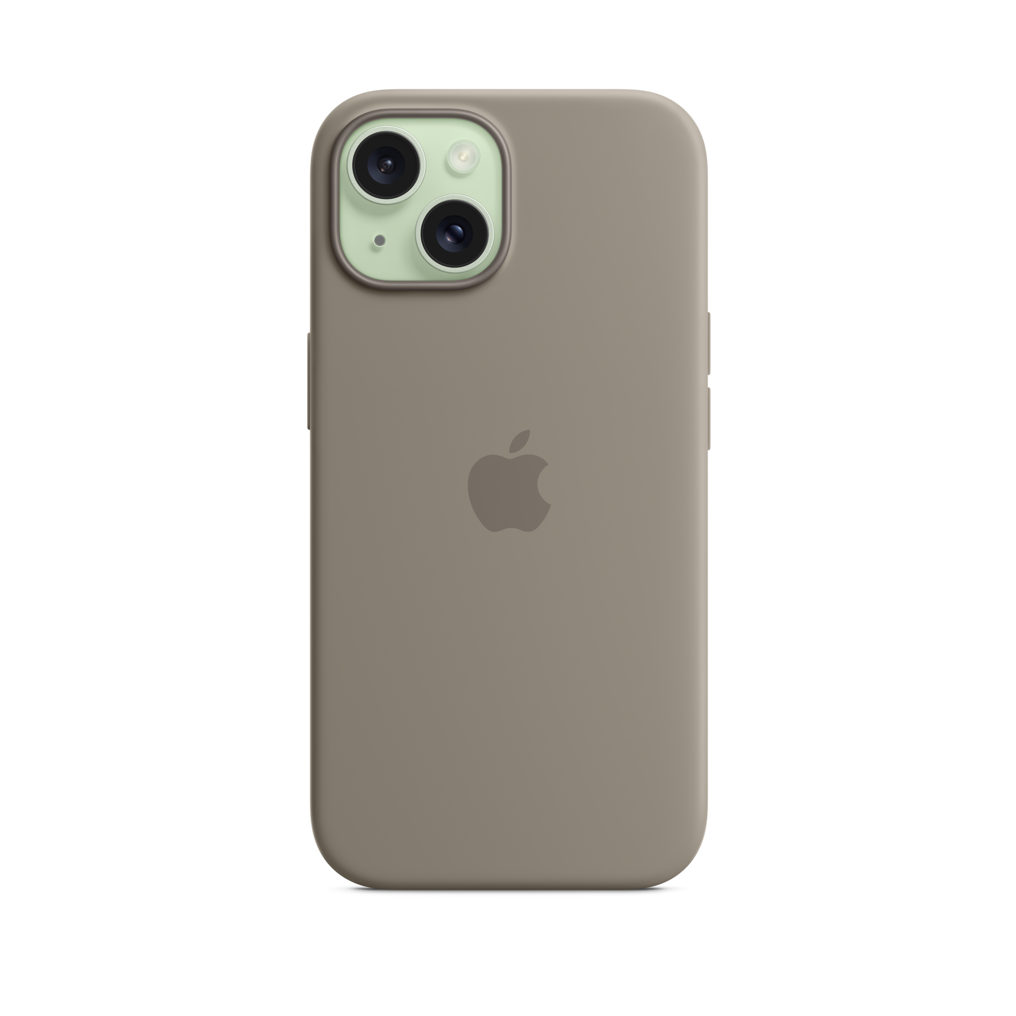iPhone 15 Silicone Case with MagSafe — Clay