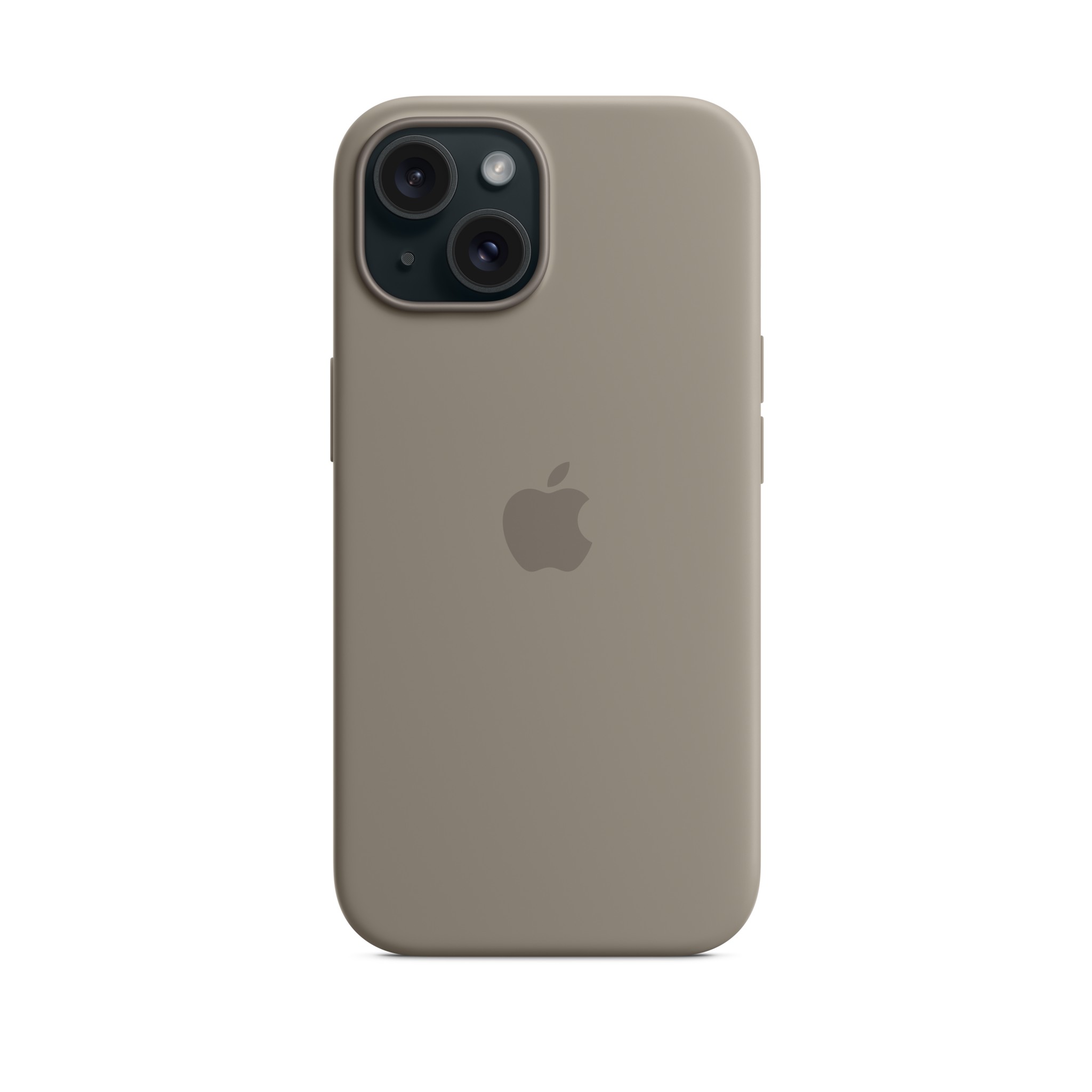 iPhone 15 Silicone Case with MagSafe — Clay