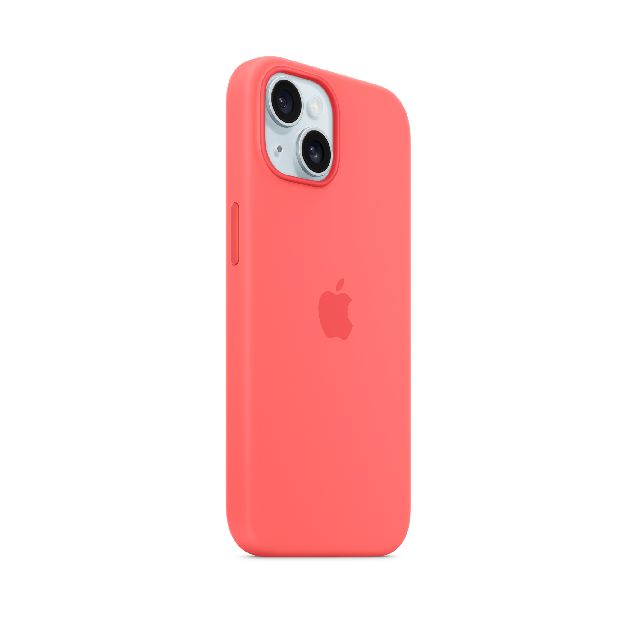 iPhone 15 Silicone Case with MagSafe — Guava