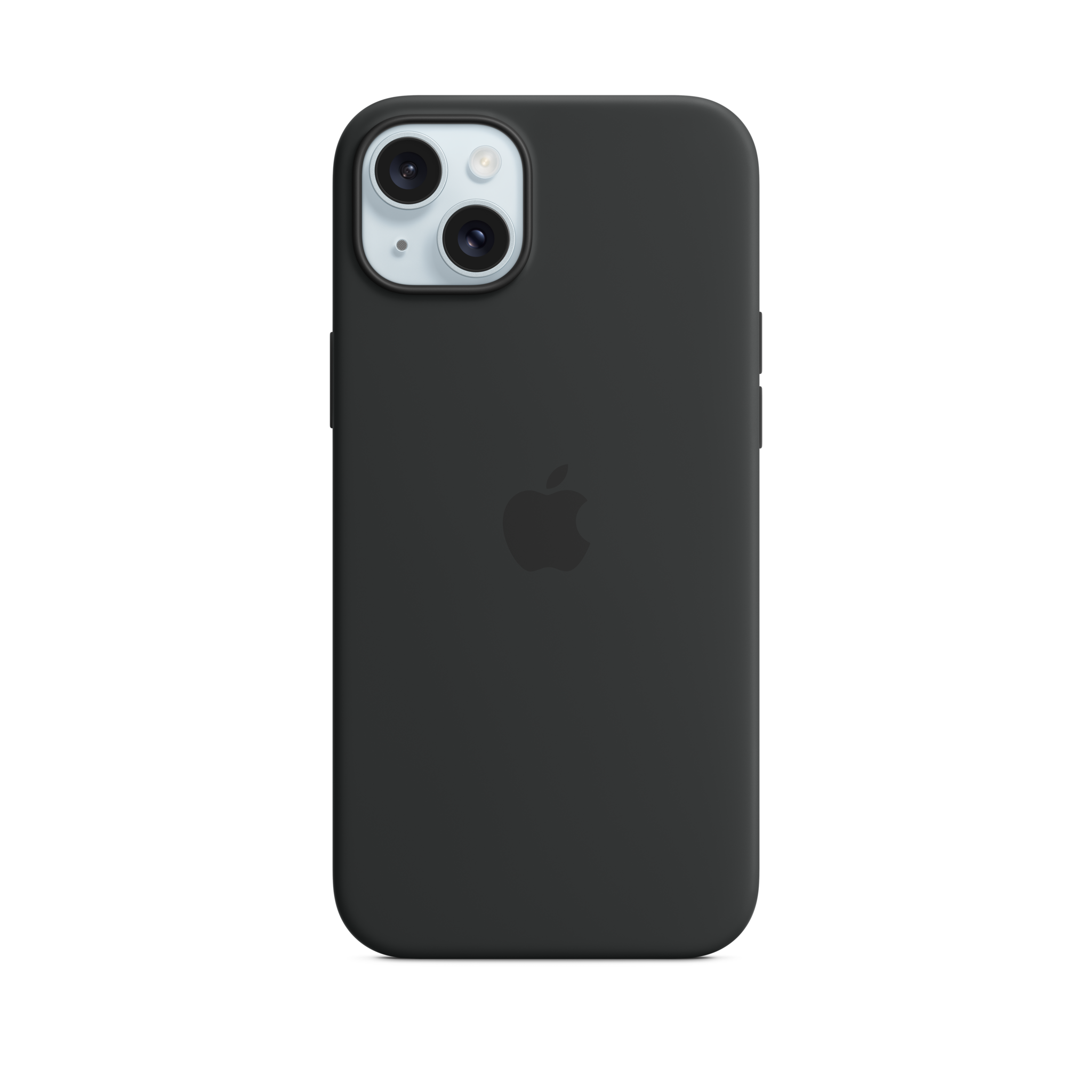 iPhone 15 Plus Silicone Case with MagSafe — Black