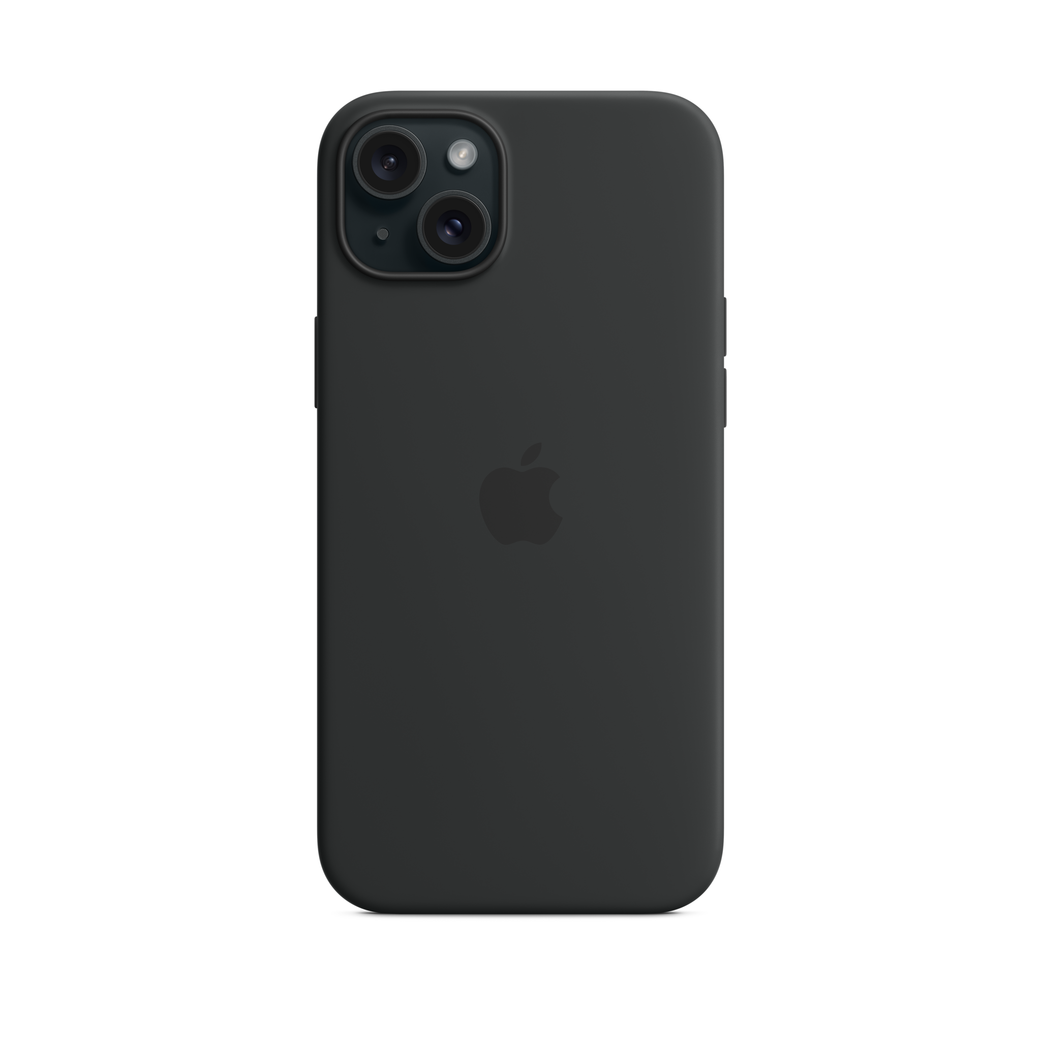 iPhone 15 Plus Silicone Case with MagSafe — Black