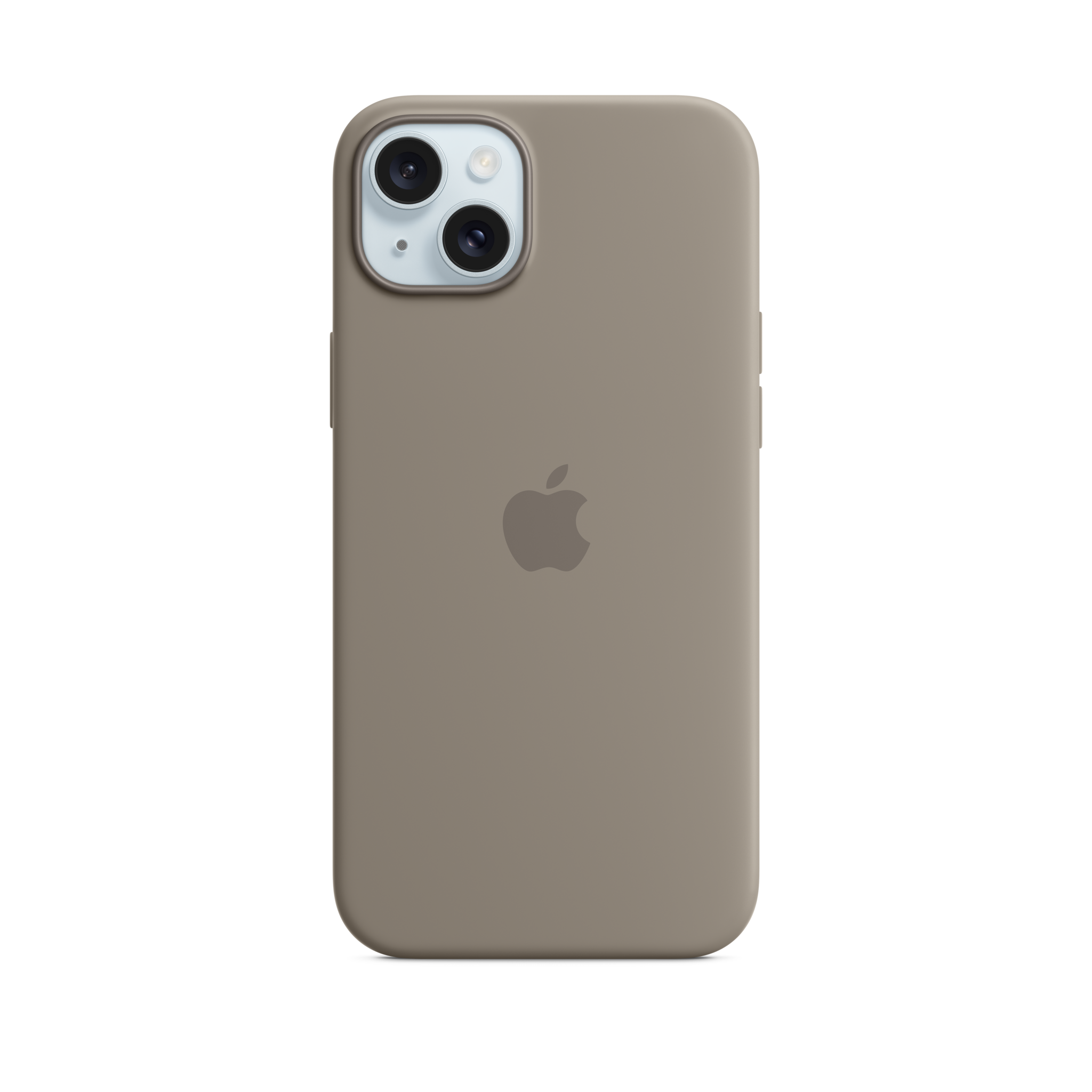 iPhone 15 Plus Silicone Case with MagSafe — Clay