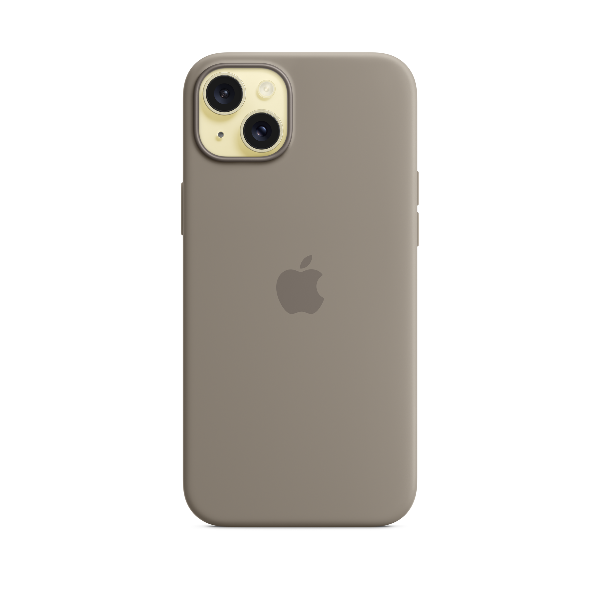 iPhone 15 Plus Silicone Case with MagSafe — Clay