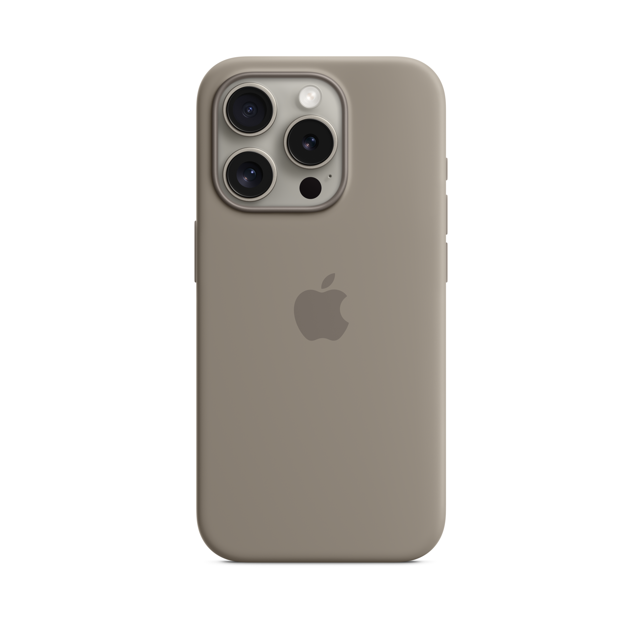 iPhone 15 Pro Silicone Case with MagSafe — Clay