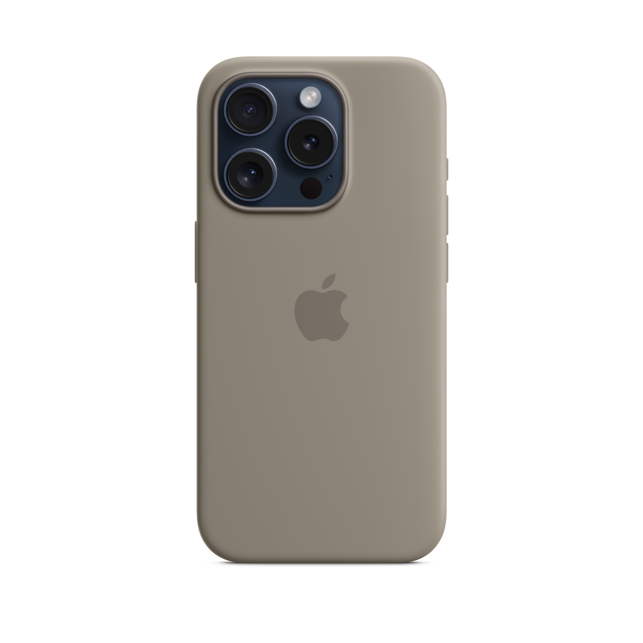 iPhone 15 Pro Silicone Case with MagSafe — Clay