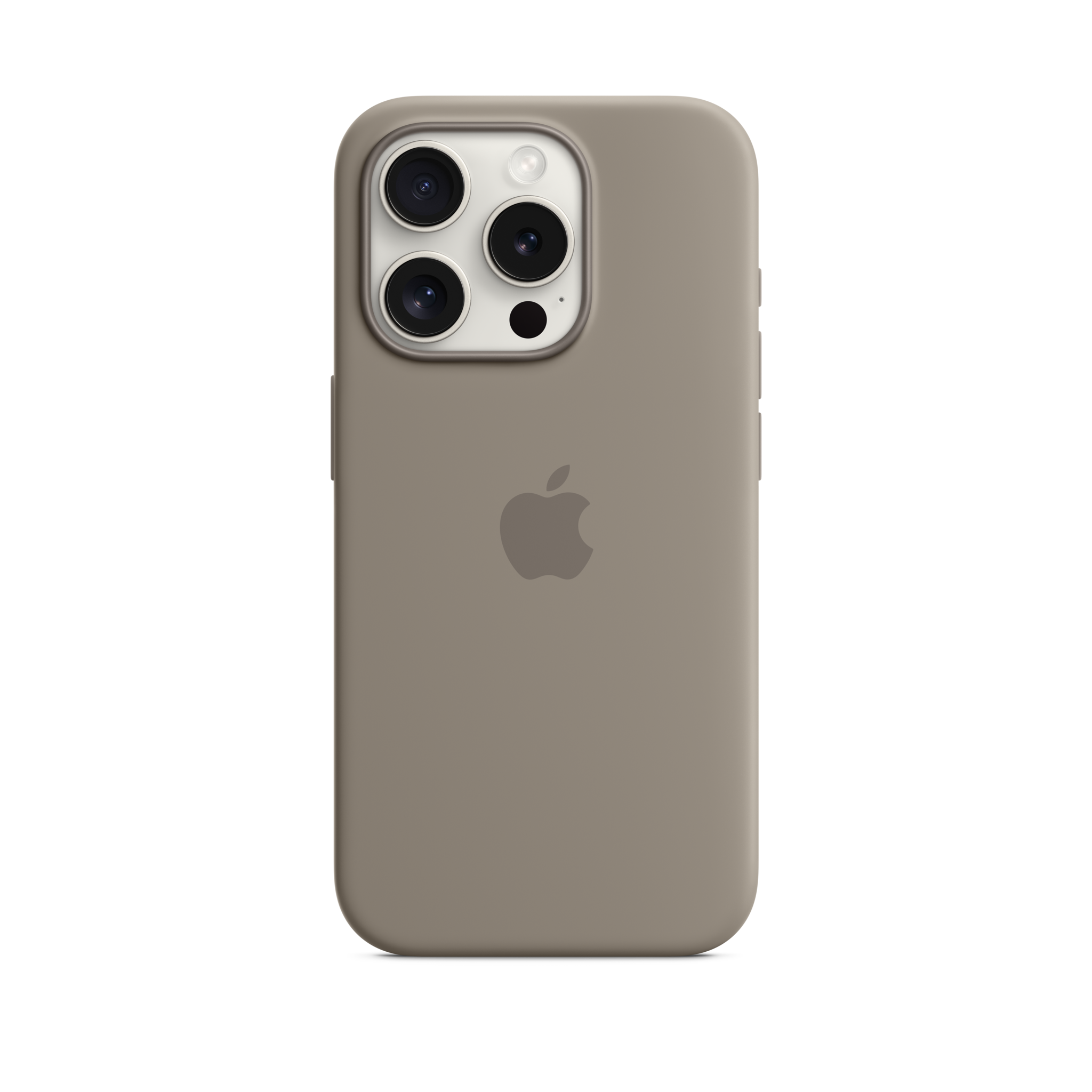 iPhone 15 Pro Silicone Case with MagSafe — Clay