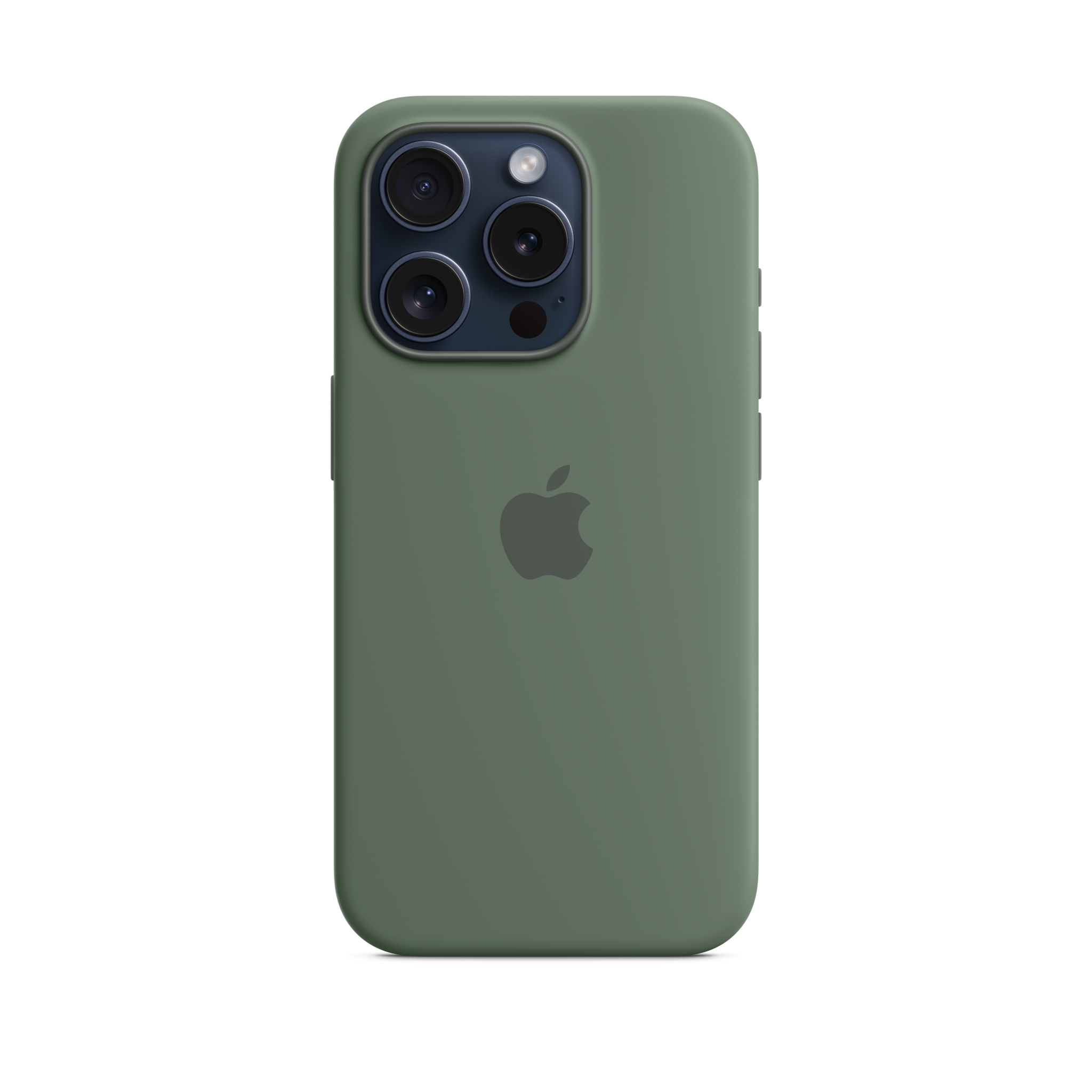 iPhone 15 Pro Silicone Case with MagSafe — Cypress