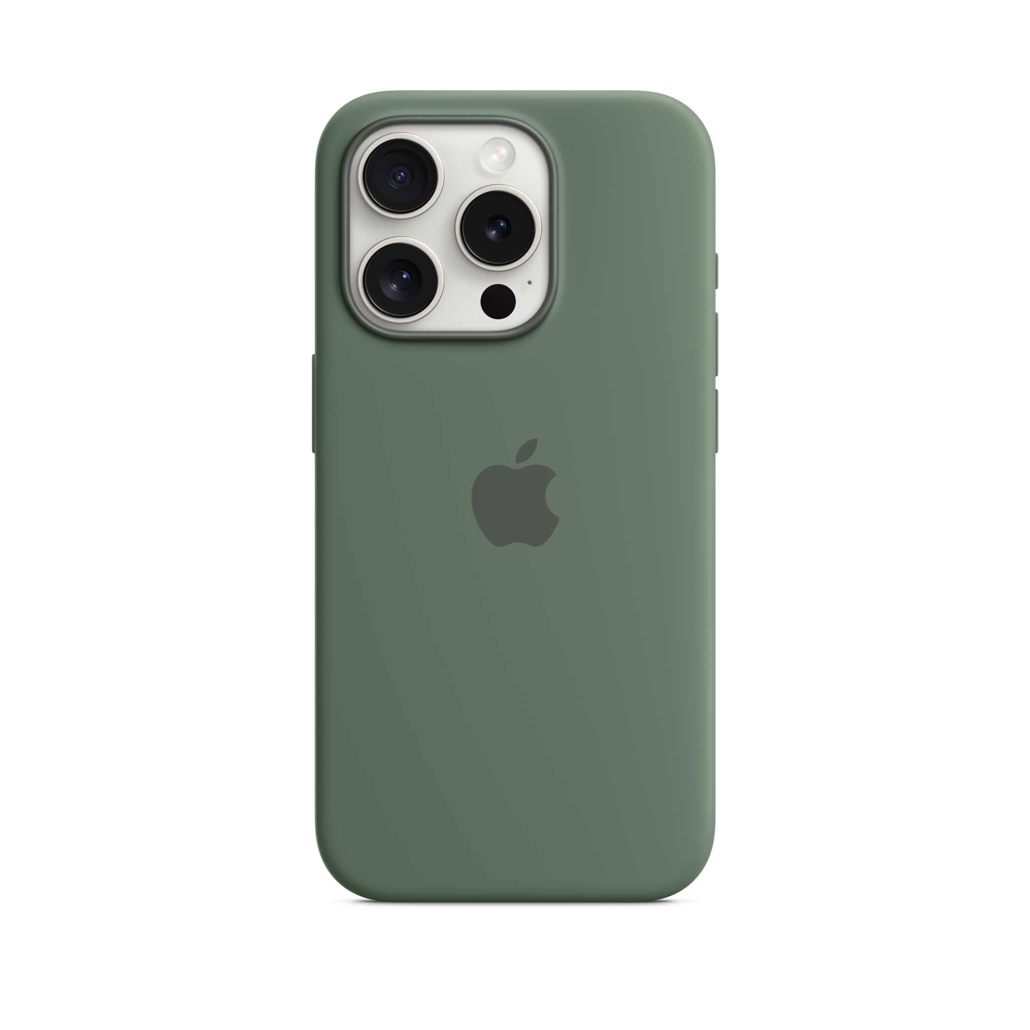 iPhone 15 Pro Silicone Case with MagSafe — Cypress