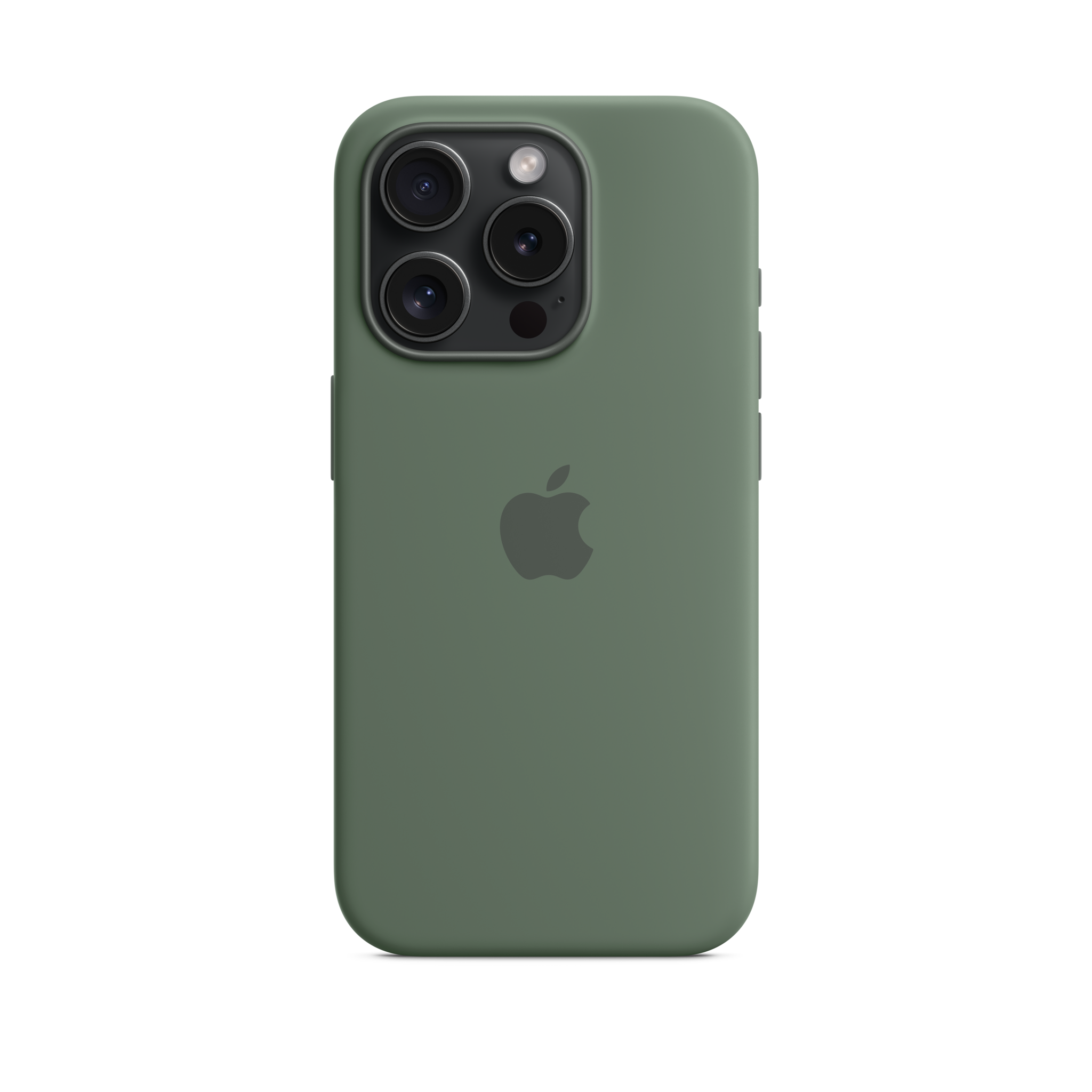 iPhone 15 Pro Silicone Case with MagSafe — Cypress