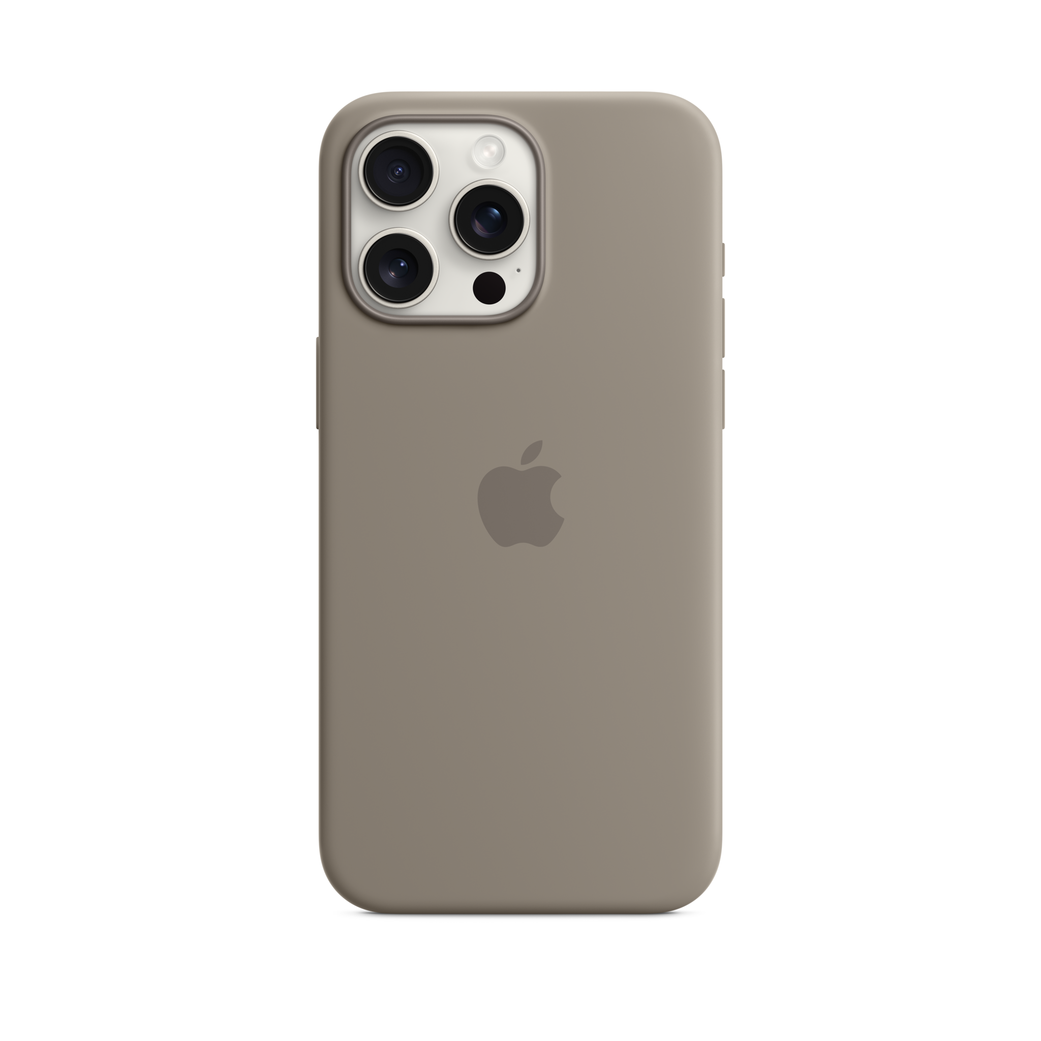 iPhone 15 Pro Max Silicone Case with MagSafe — Clay
