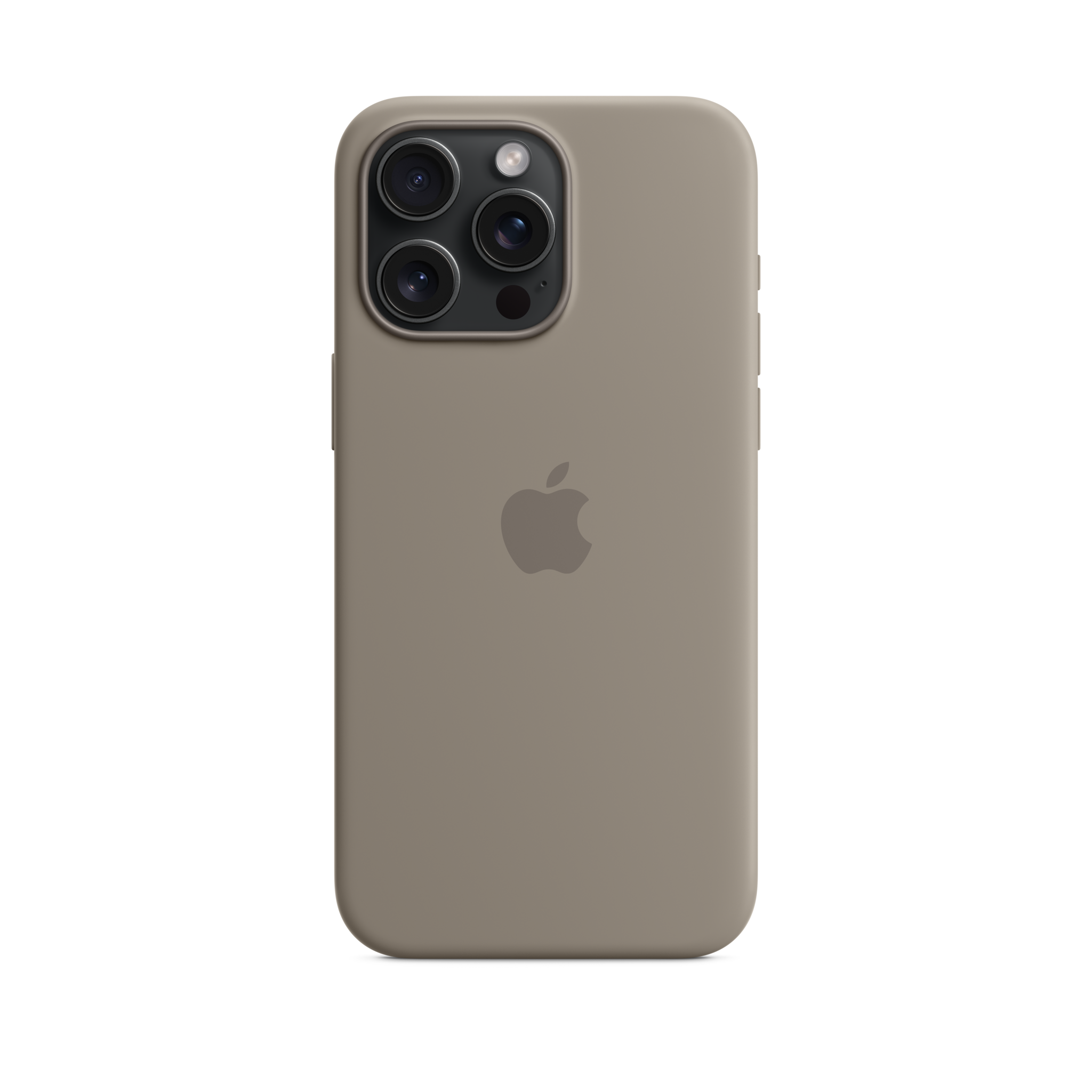 iPhone 15 Pro Max Silicone Case with MagSafe — Clay