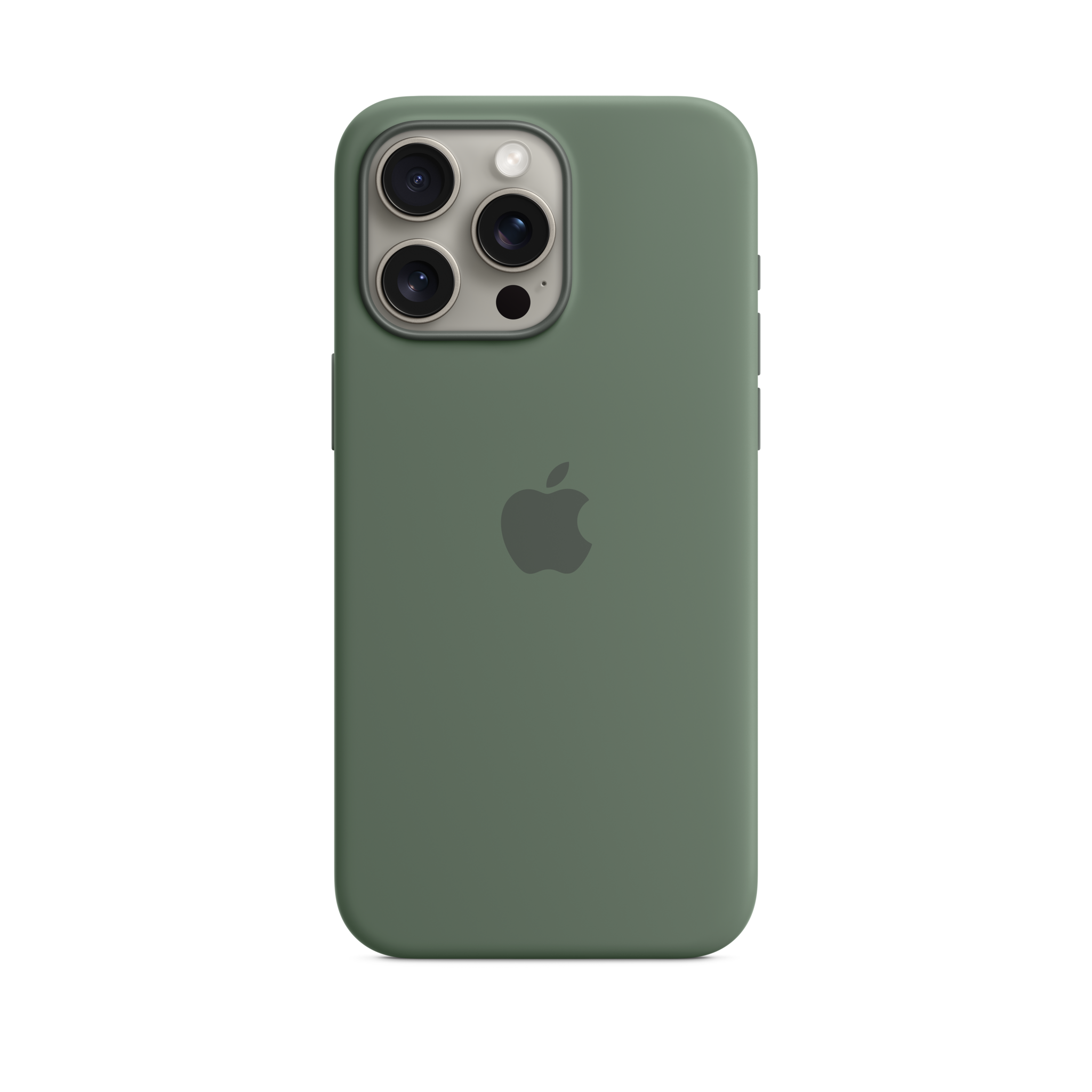 iPhone 15 Pro Max Silicone Case with MagSafe — Cypress