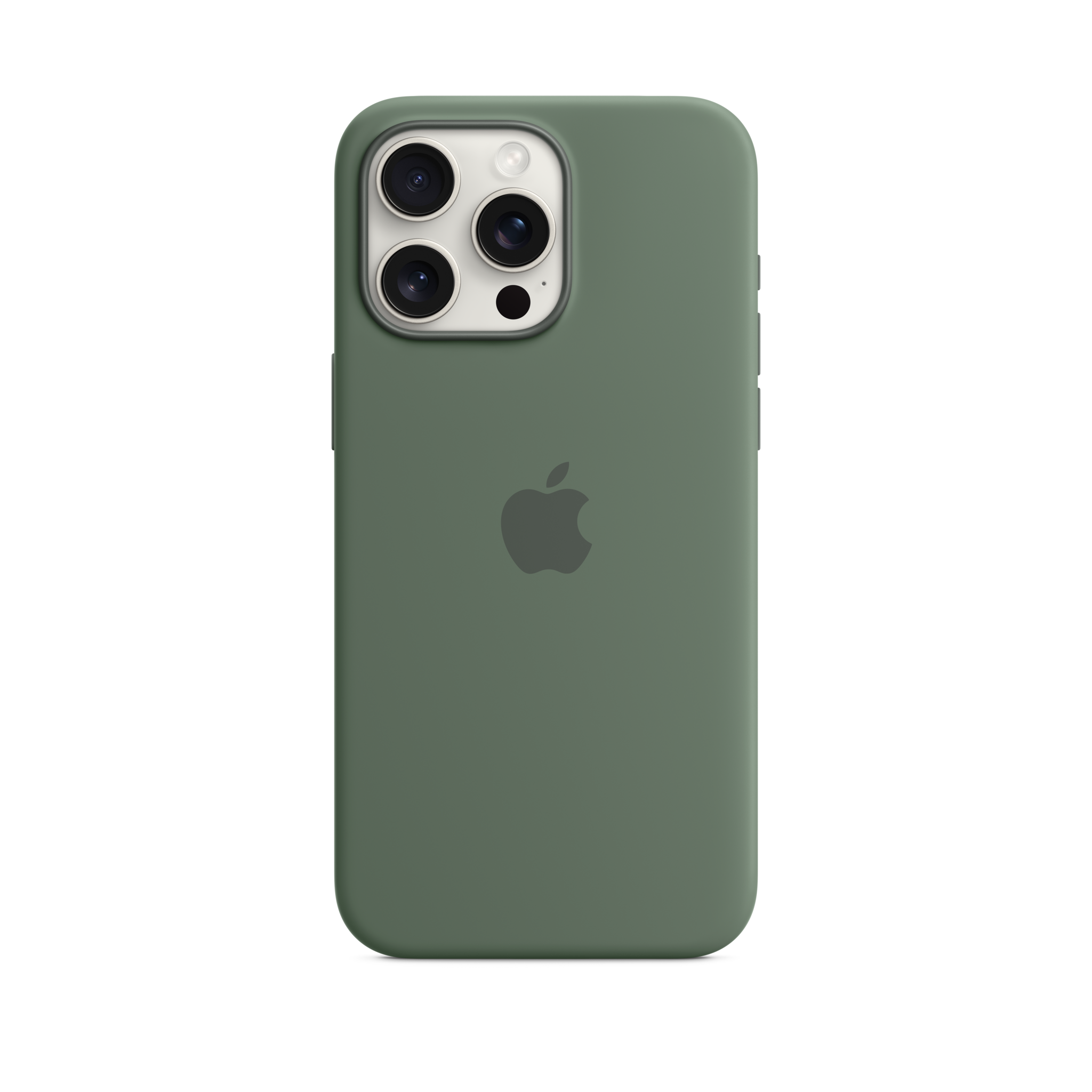 iPhone 15 Pro Max Silicone Case with MagSafe — Cypress