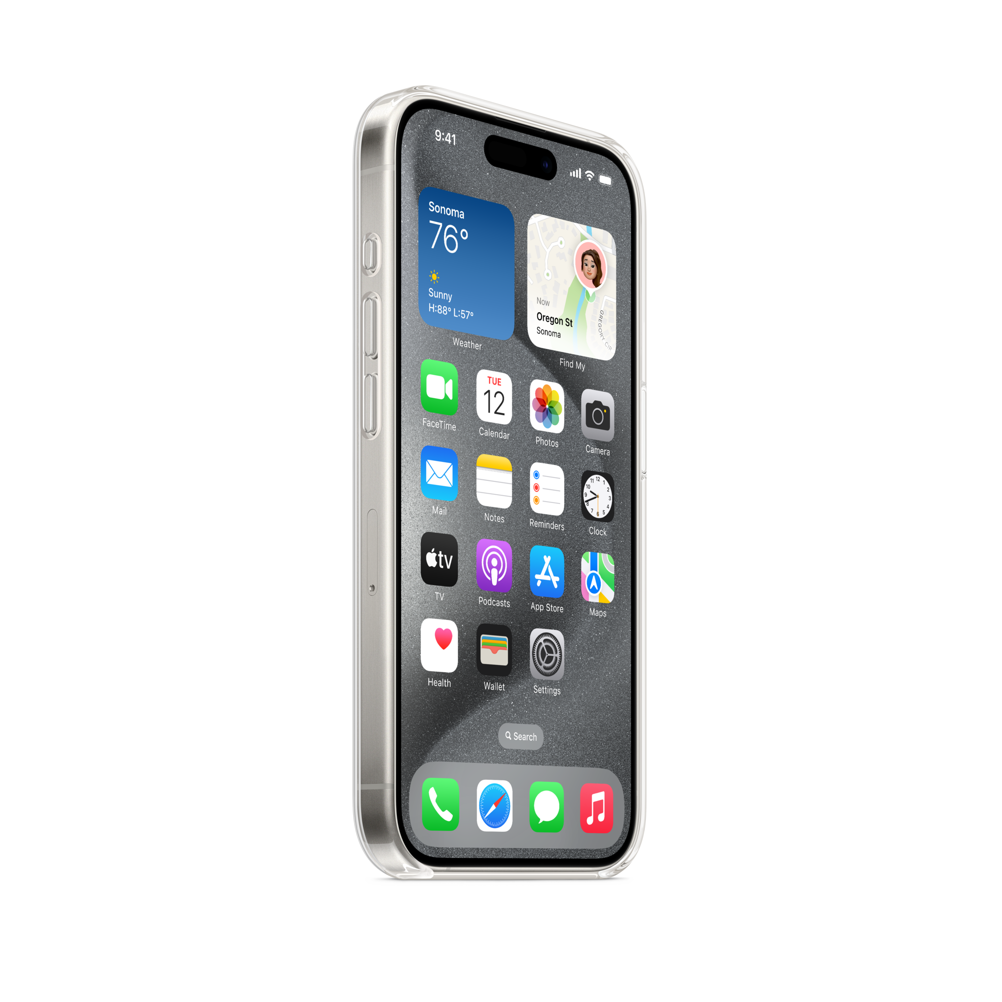 iPhone 15 Pro Clear Case with MagSafe