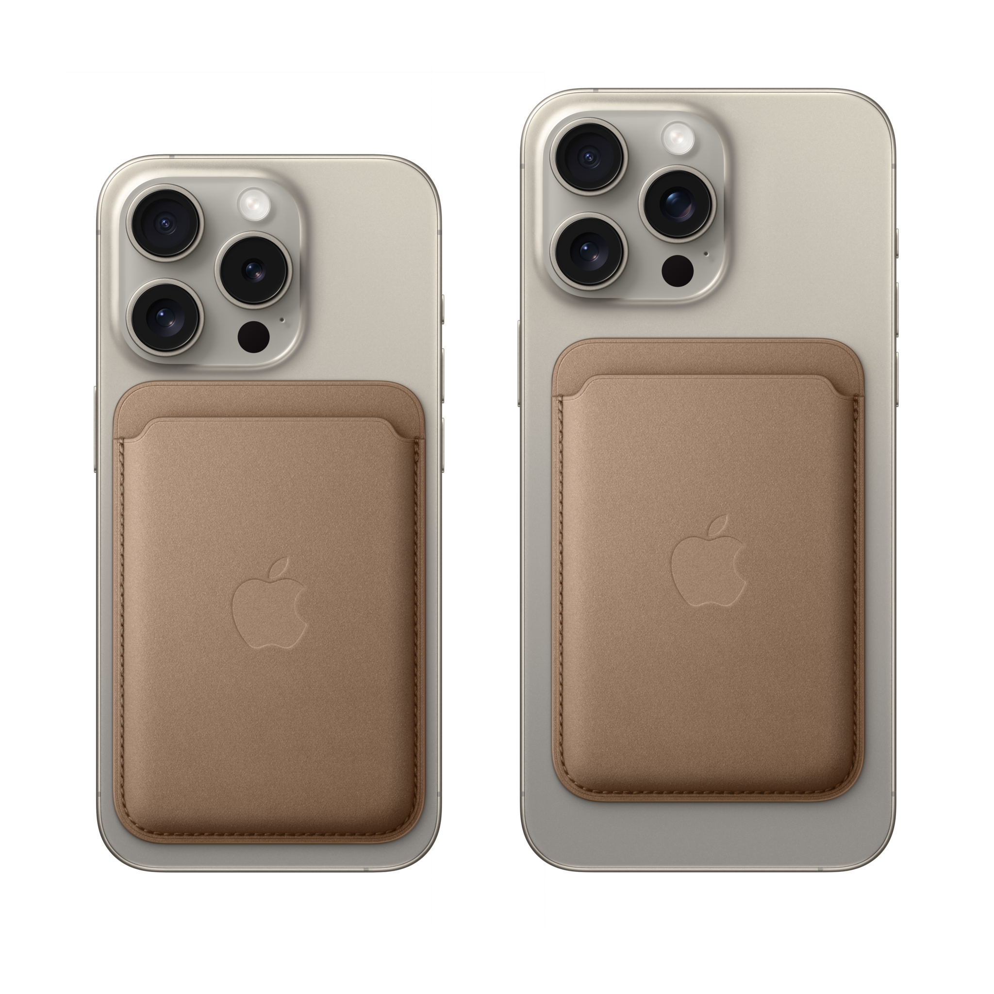 iPhone FineWoven Wallet with MagSafe — Taupe