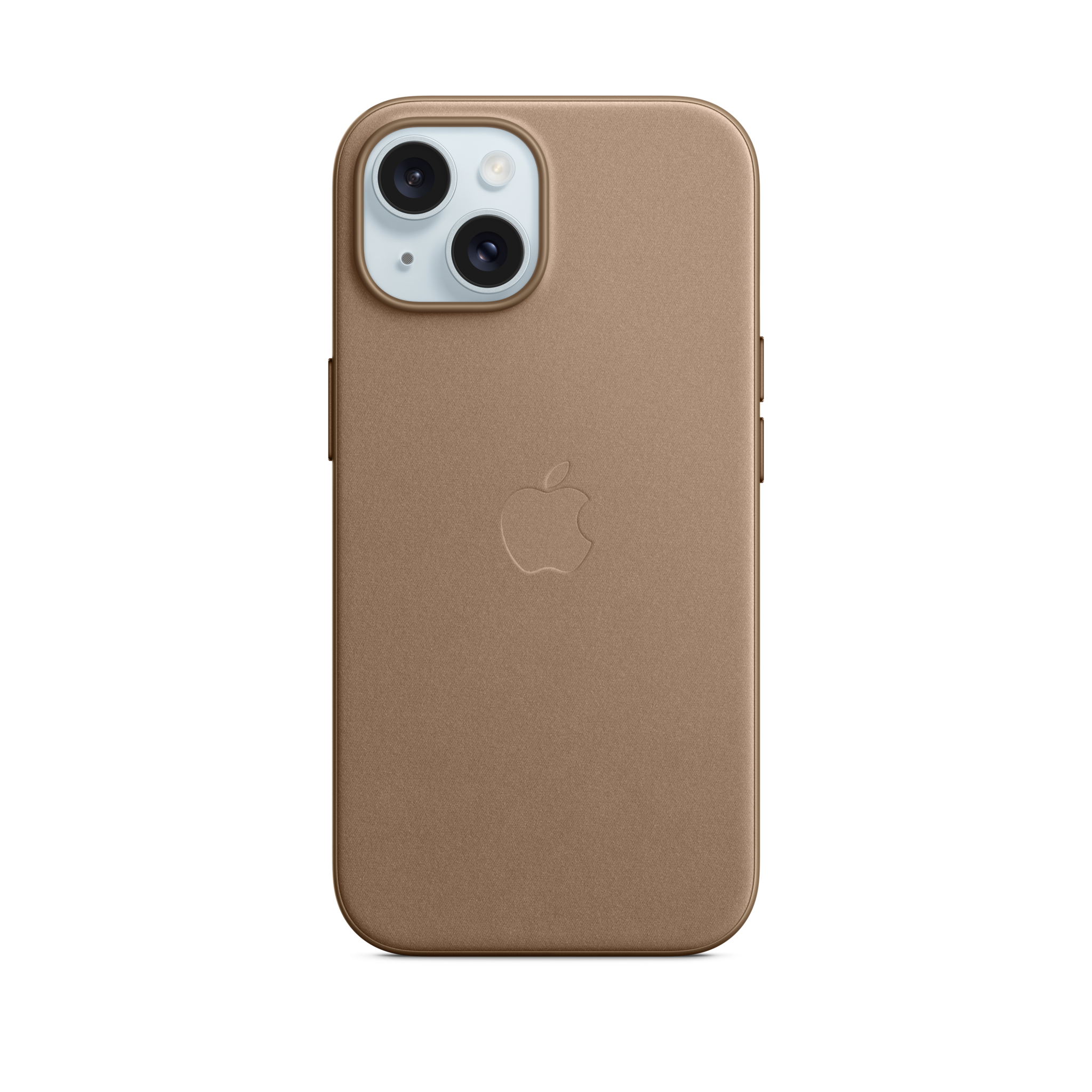 iPhone 15 FineWoven Case with MagSafe — Taupe