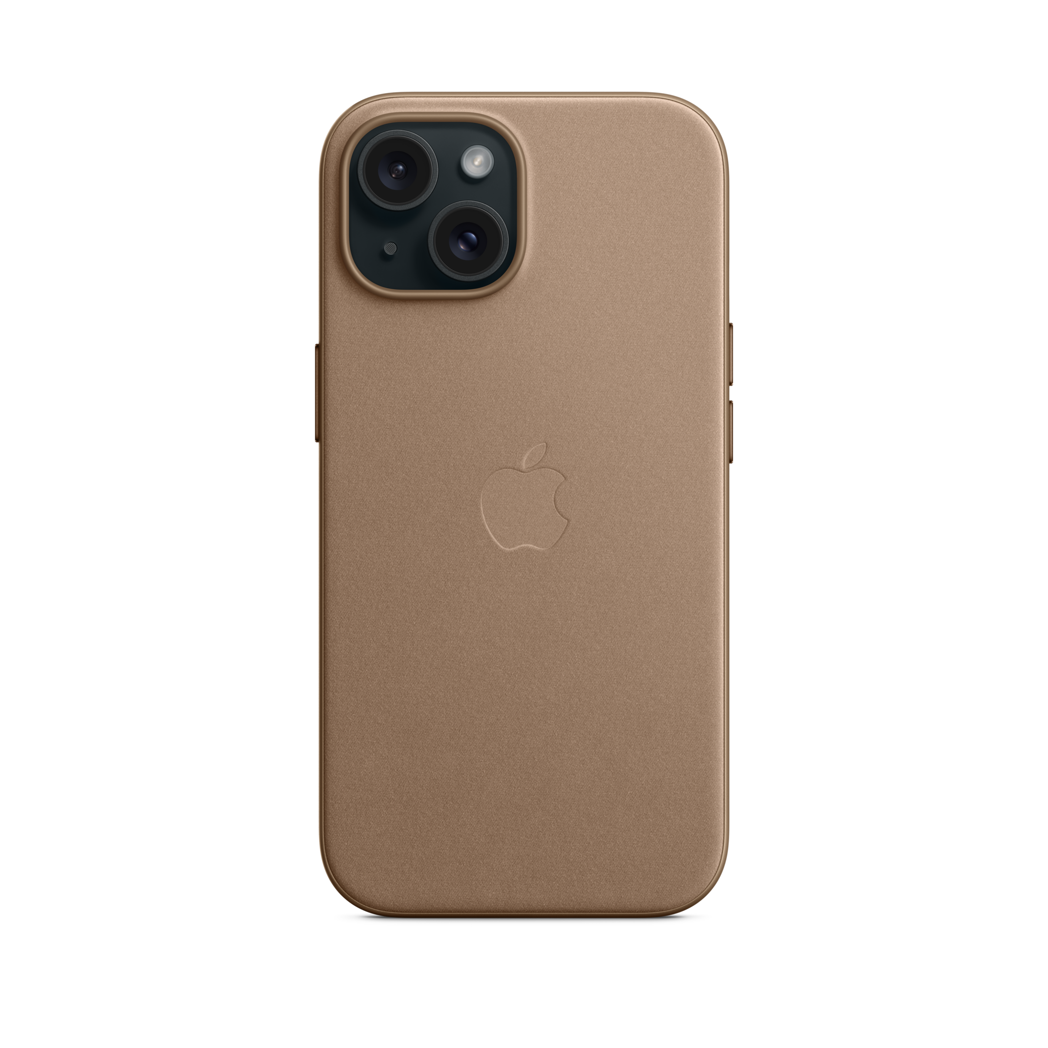 iPhone 15 FineWoven Case with MagSafe — Taupe