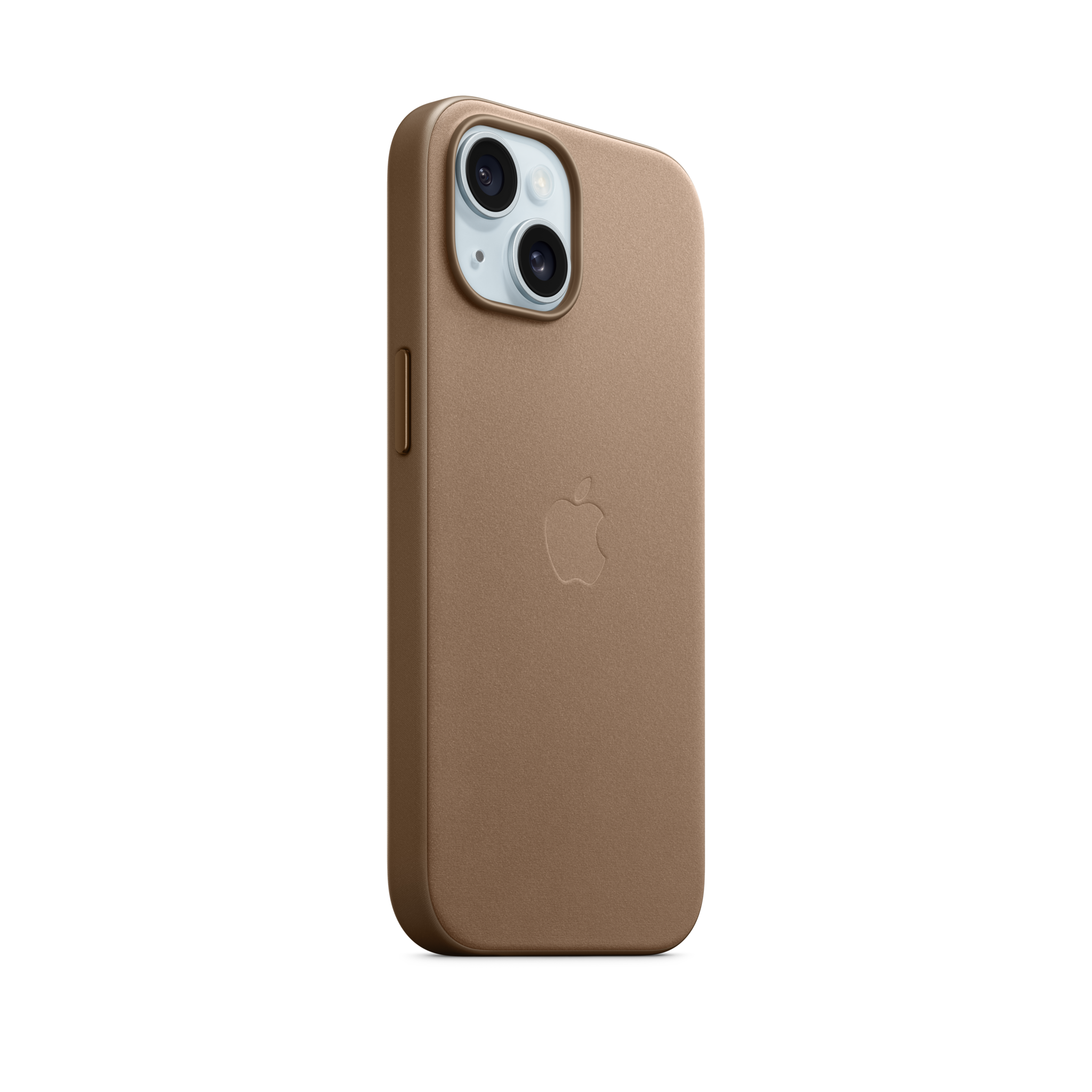 iPhone 15 FineWoven Case with MagSafe — Taupe