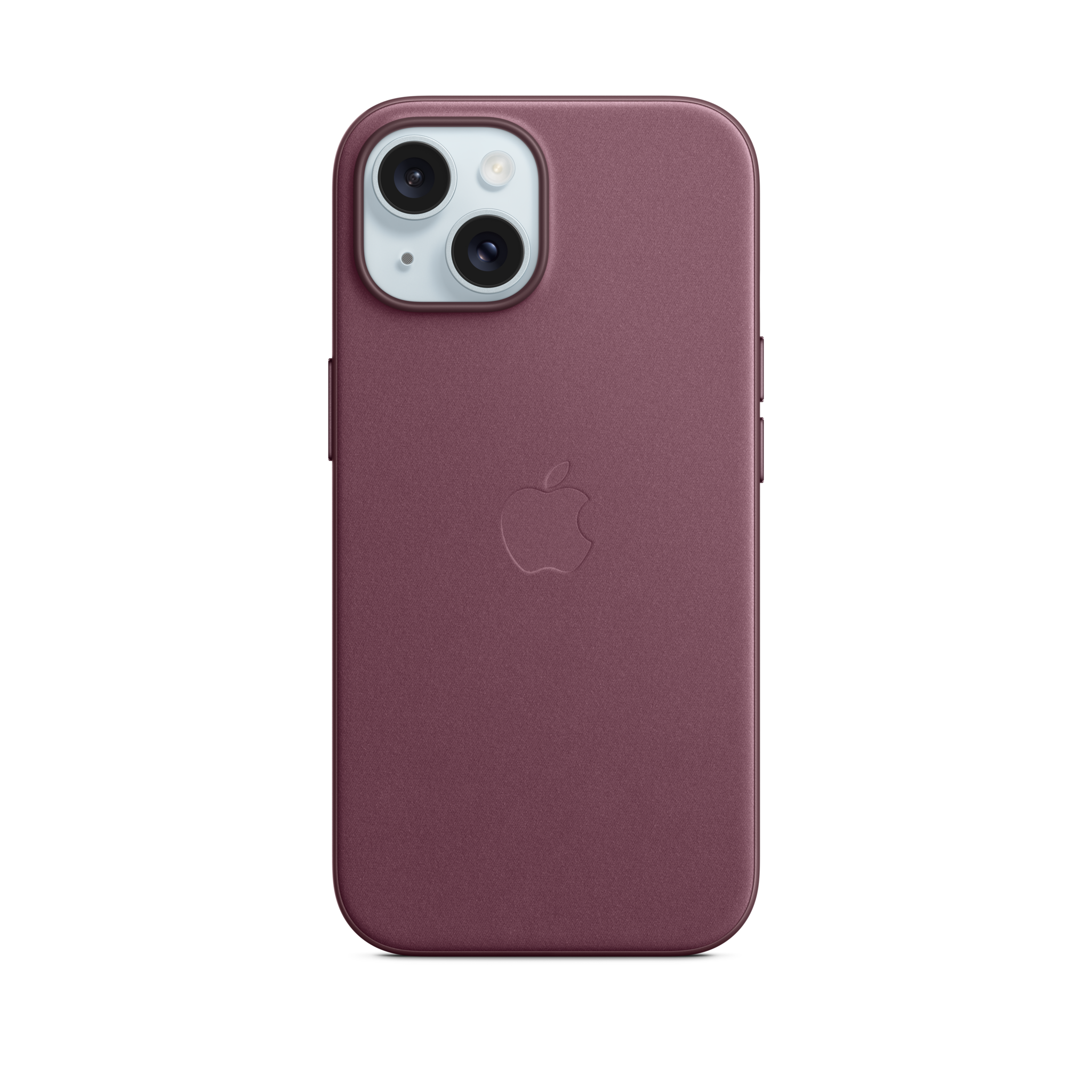 iPhone 15 FineWoven Case with MagSafe — Mulberry