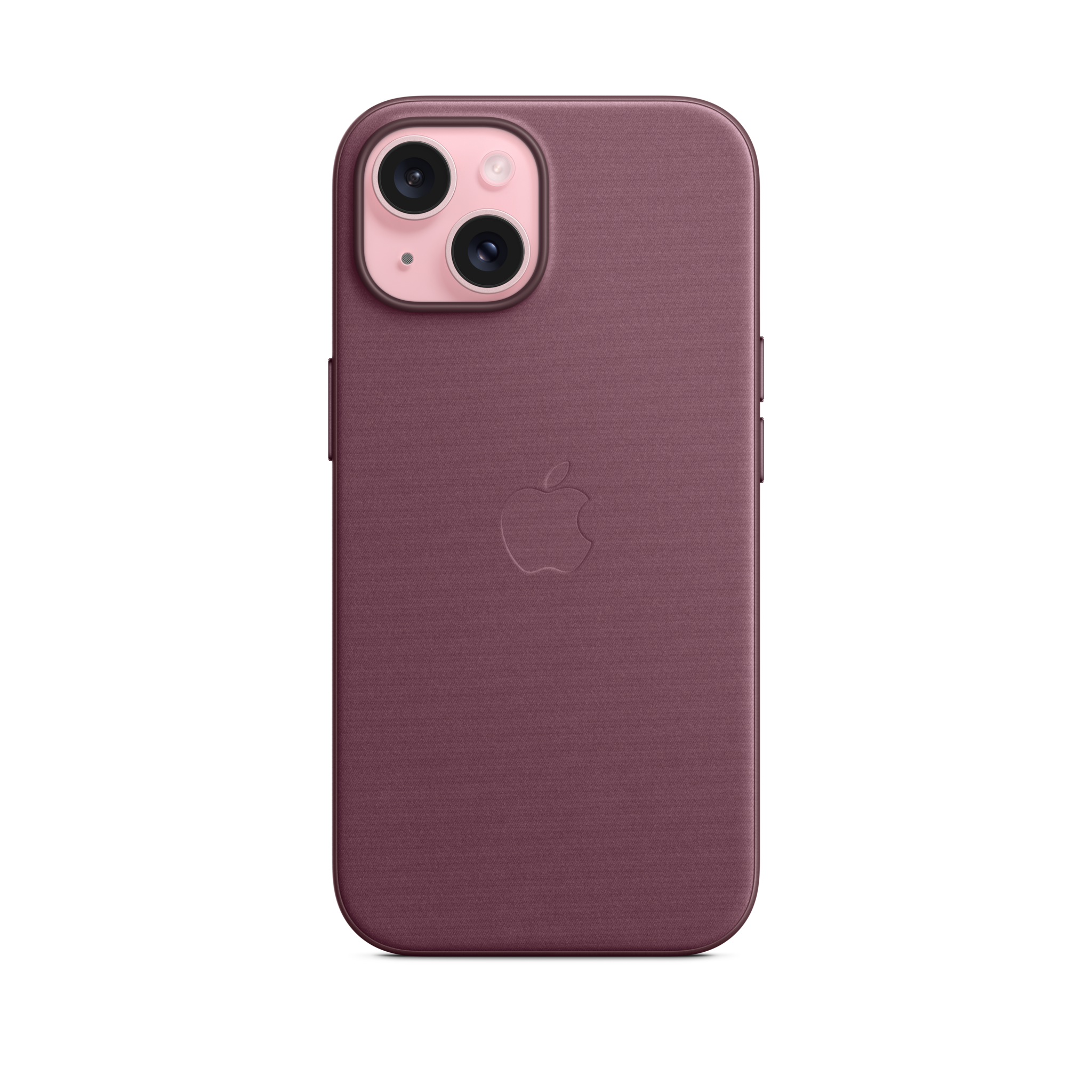 iPhone 15 FineWoven Case with MagSafe — Mulberry