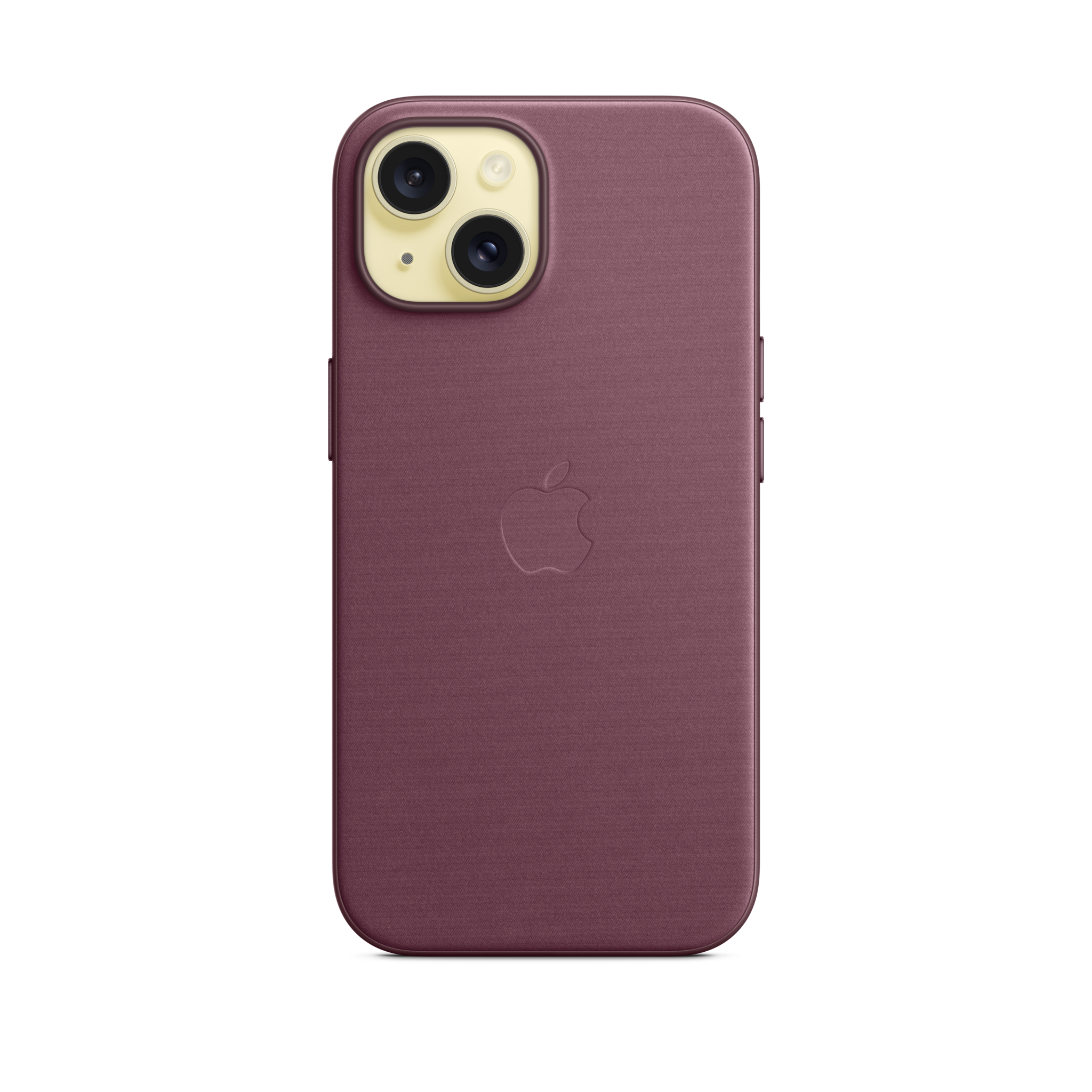 iPhone 15 FineWoven Case with MagSafe — Mulberry