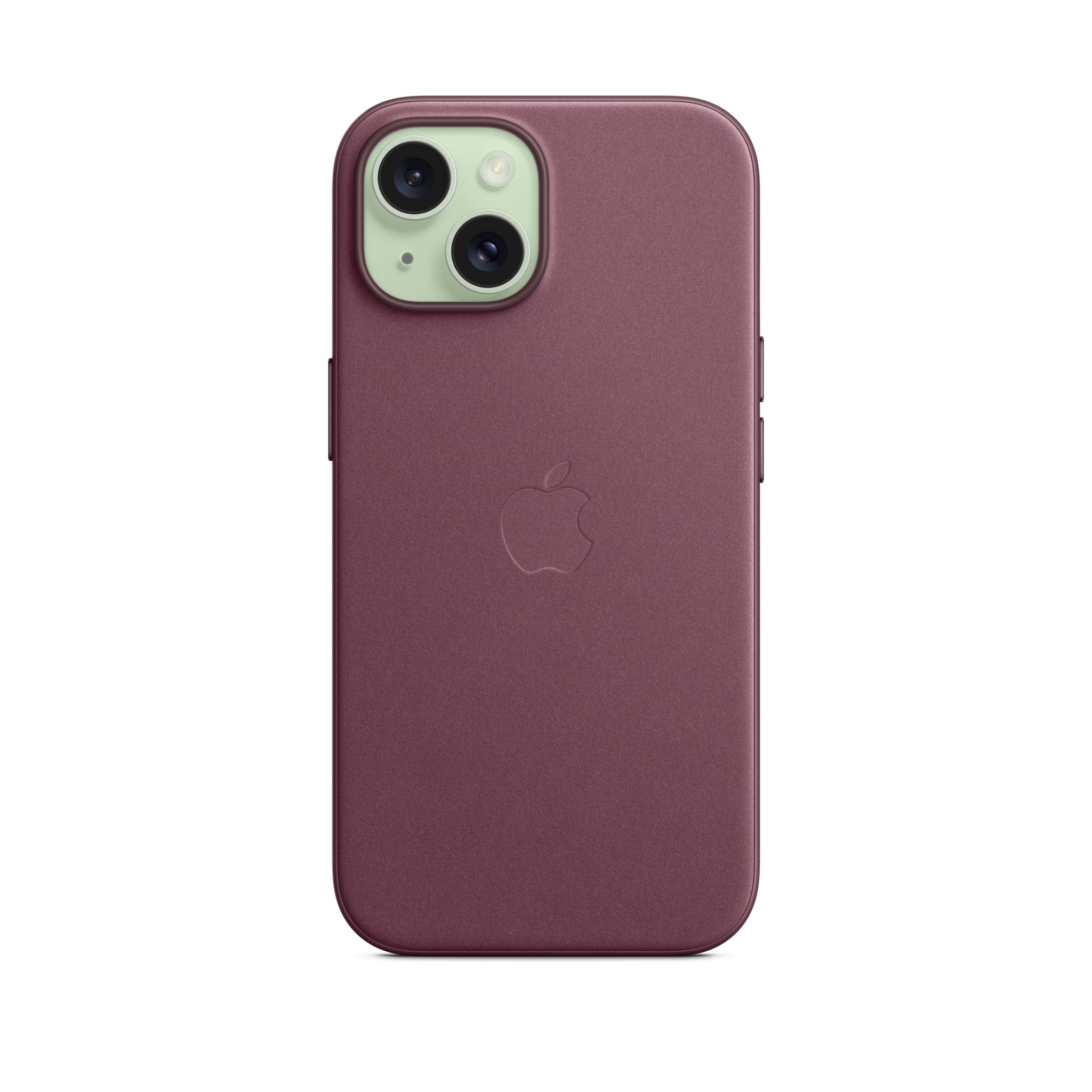 iPhone 15 FineWoven Case with MagSafe — Mulberry