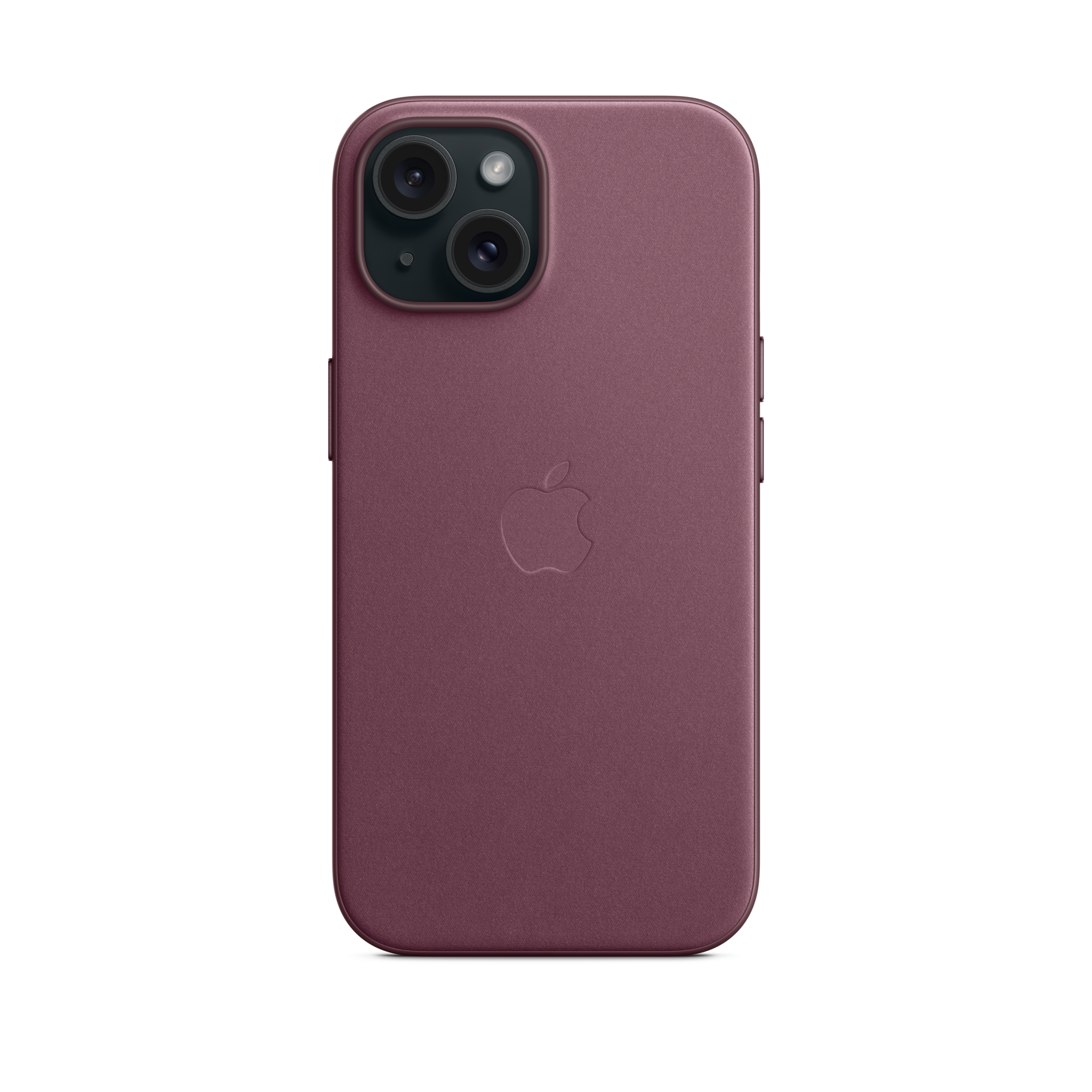 iPhone 15 FineWoven Case with MagSafe — Mulberry