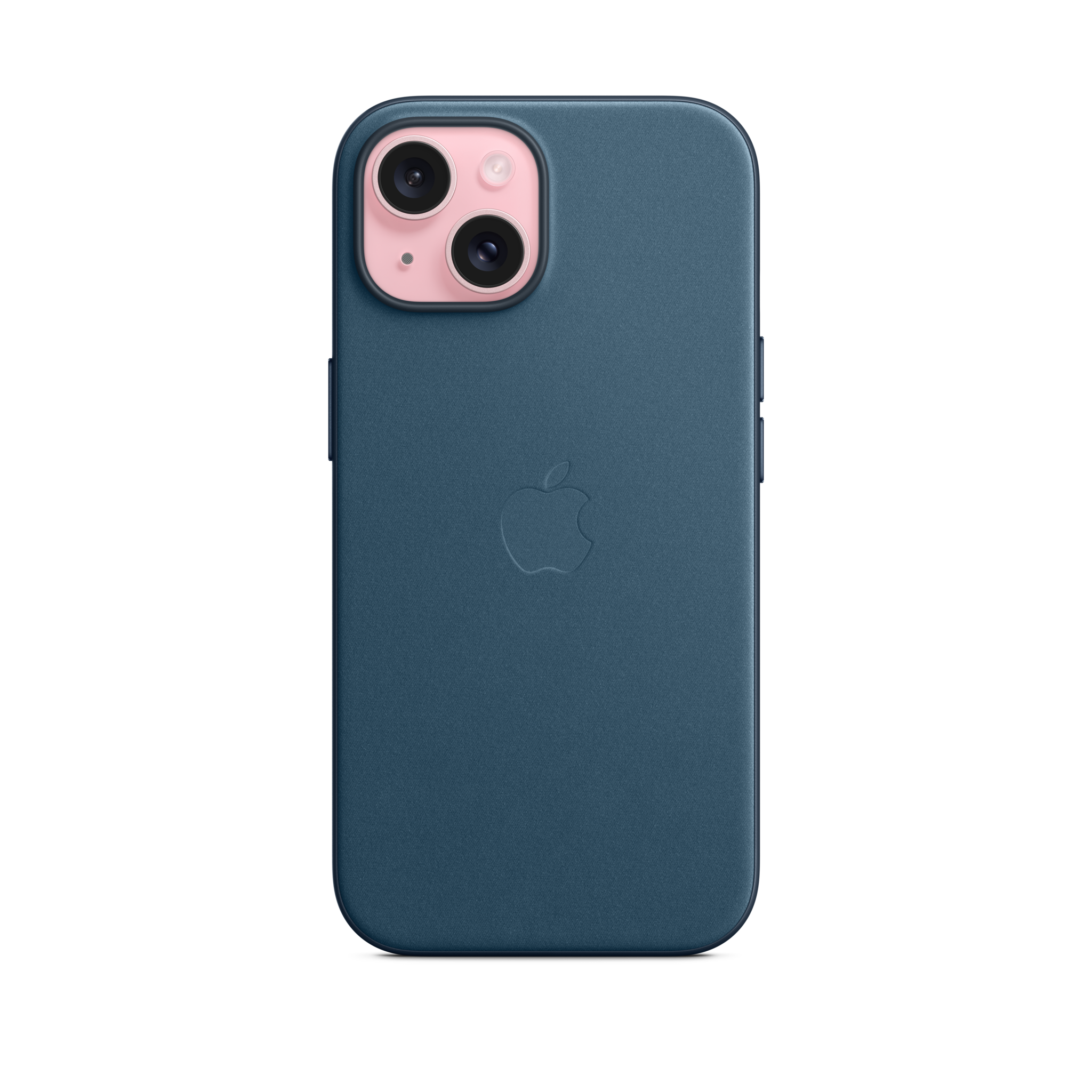 iPhone 15 FineWoven Case with MagSafe — Pacific Blue