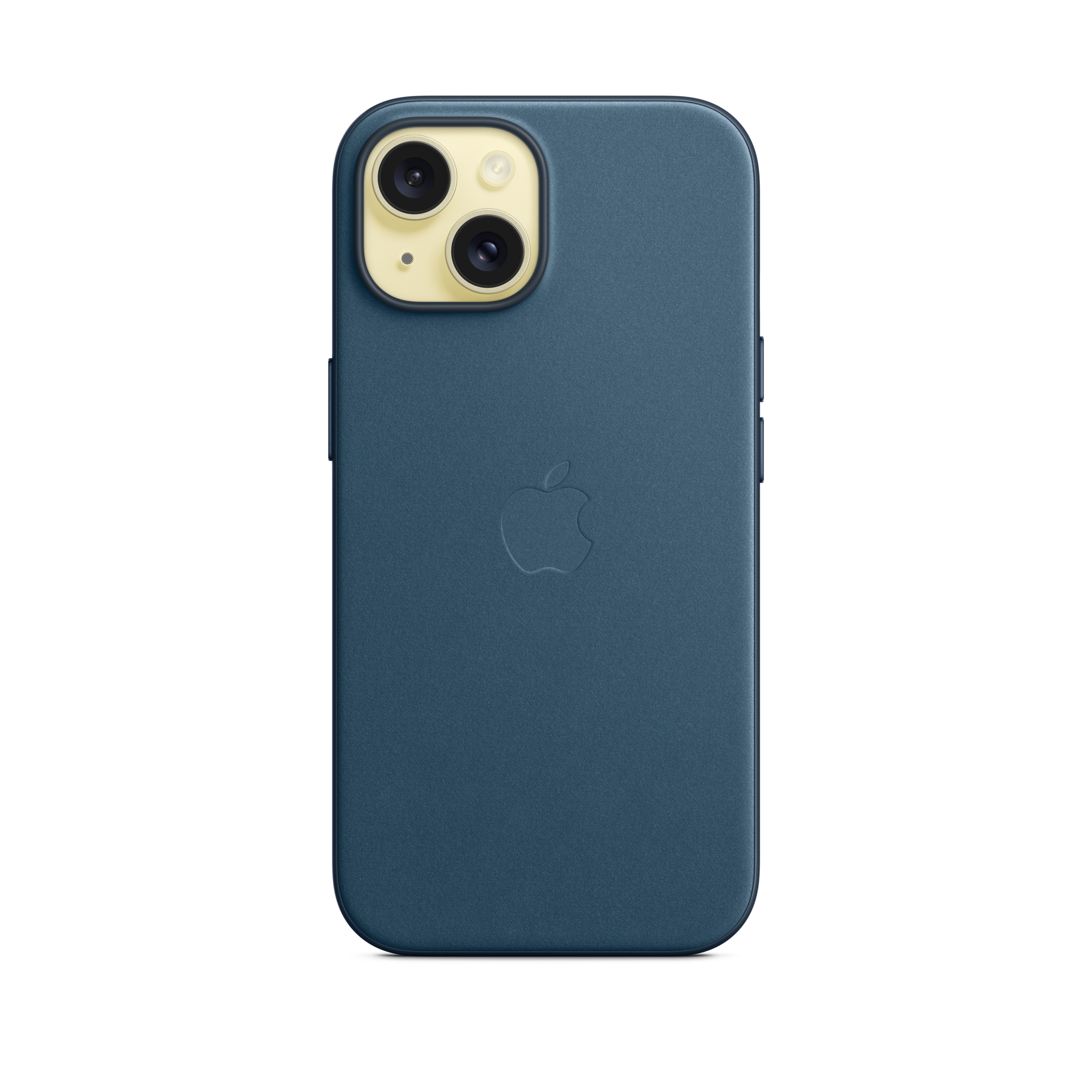 iPhone 15 FineWoven Case with MagSafe — Pacific Blue