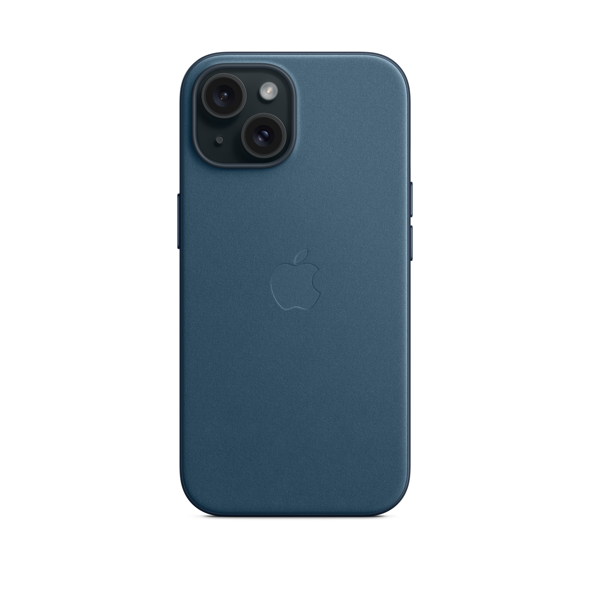 iPhone 15 FineWoven Case with MagSafe — Pacific Blue