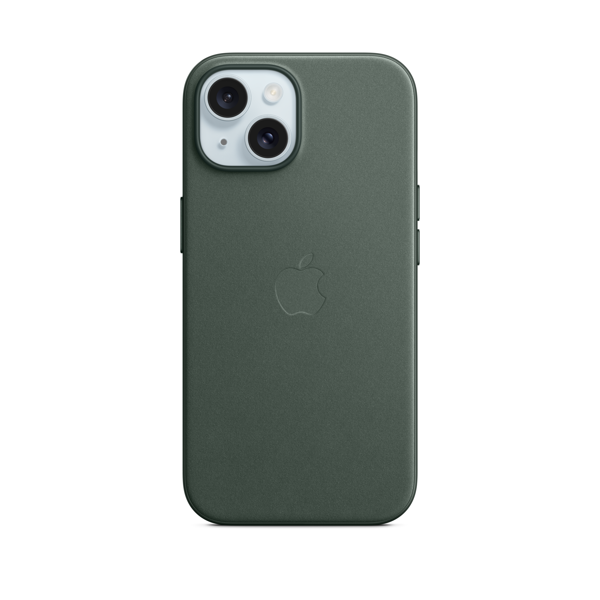 iPhone 15 FineWoven Case with MagSafe — Evergreen
