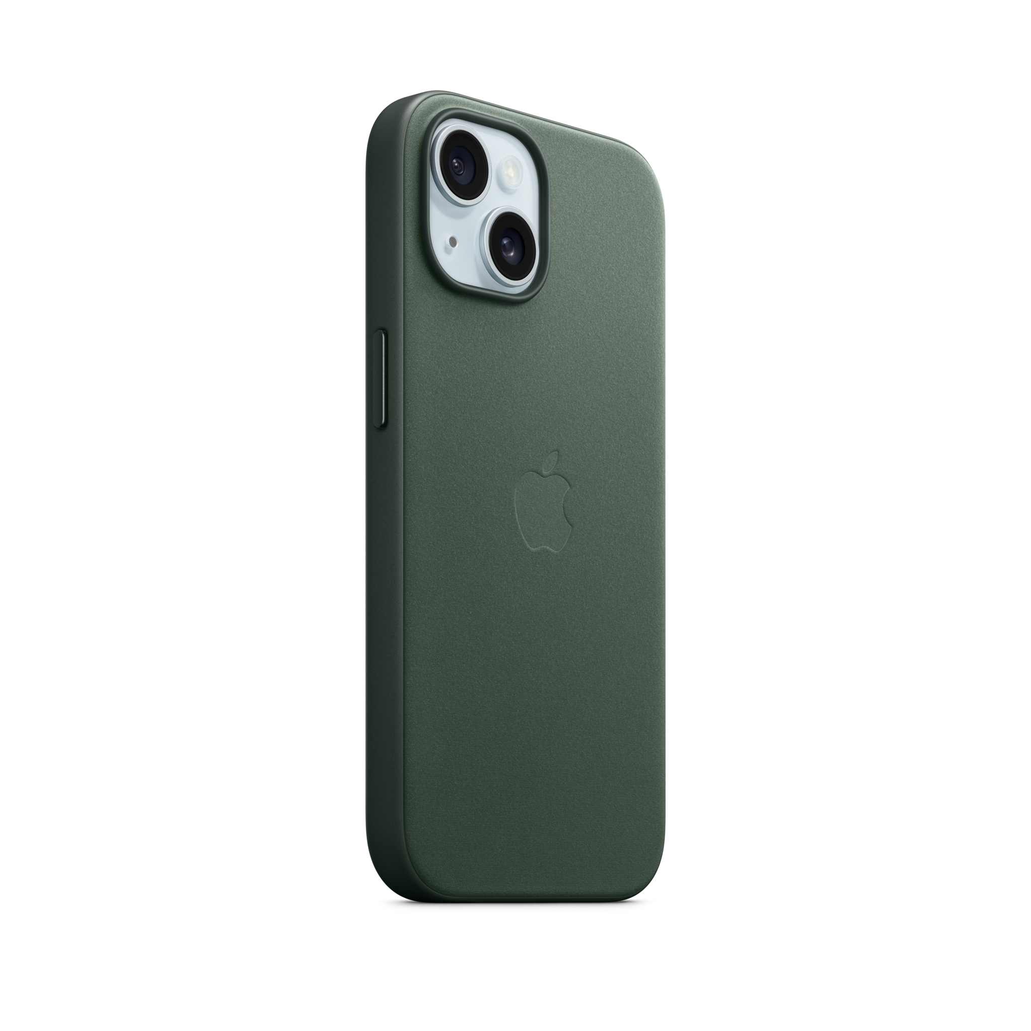 iPhone 15 FineWoven Case with MagSafe — Evergreen