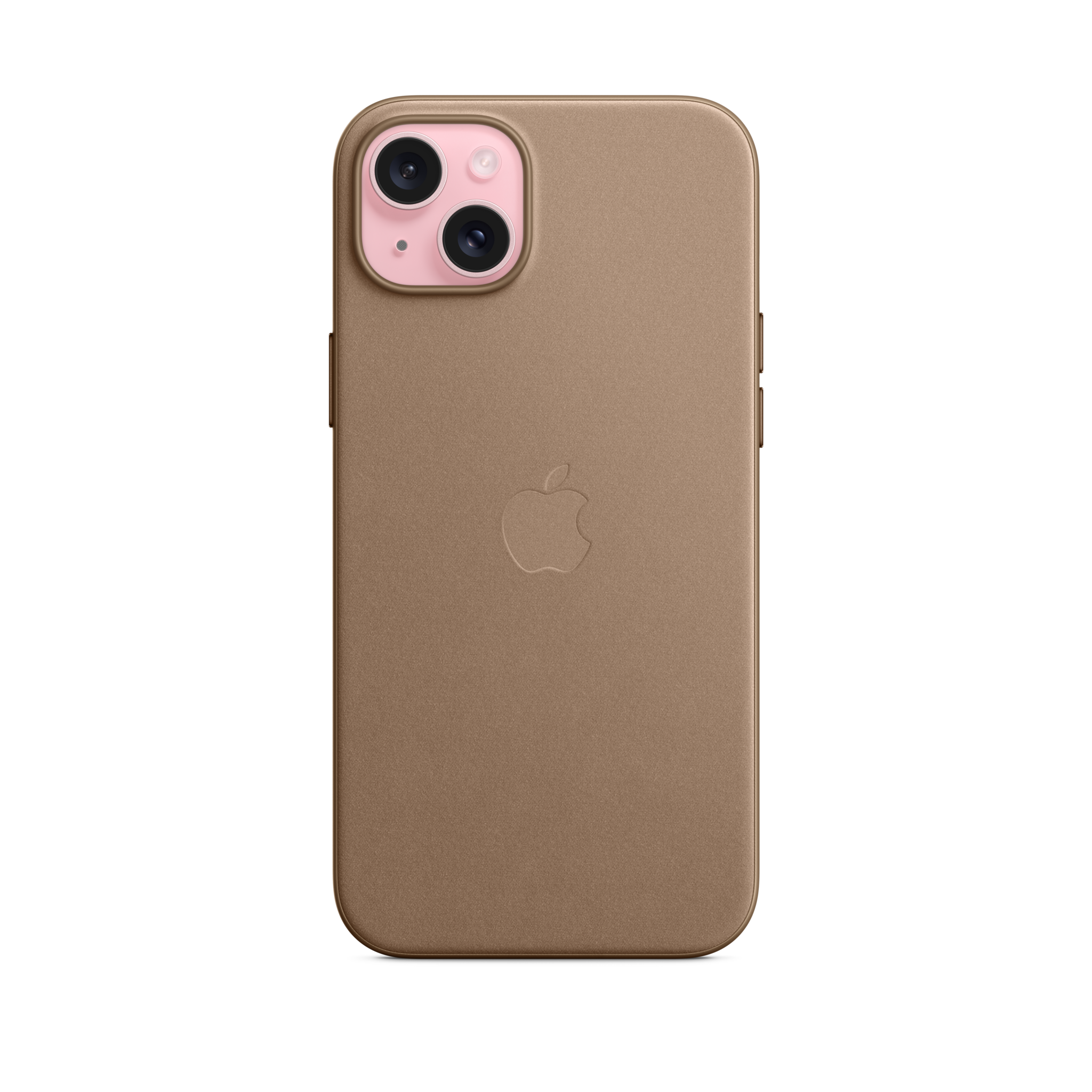 iPhone 15 Plus FineWoven Case with MagSafe — Taupe