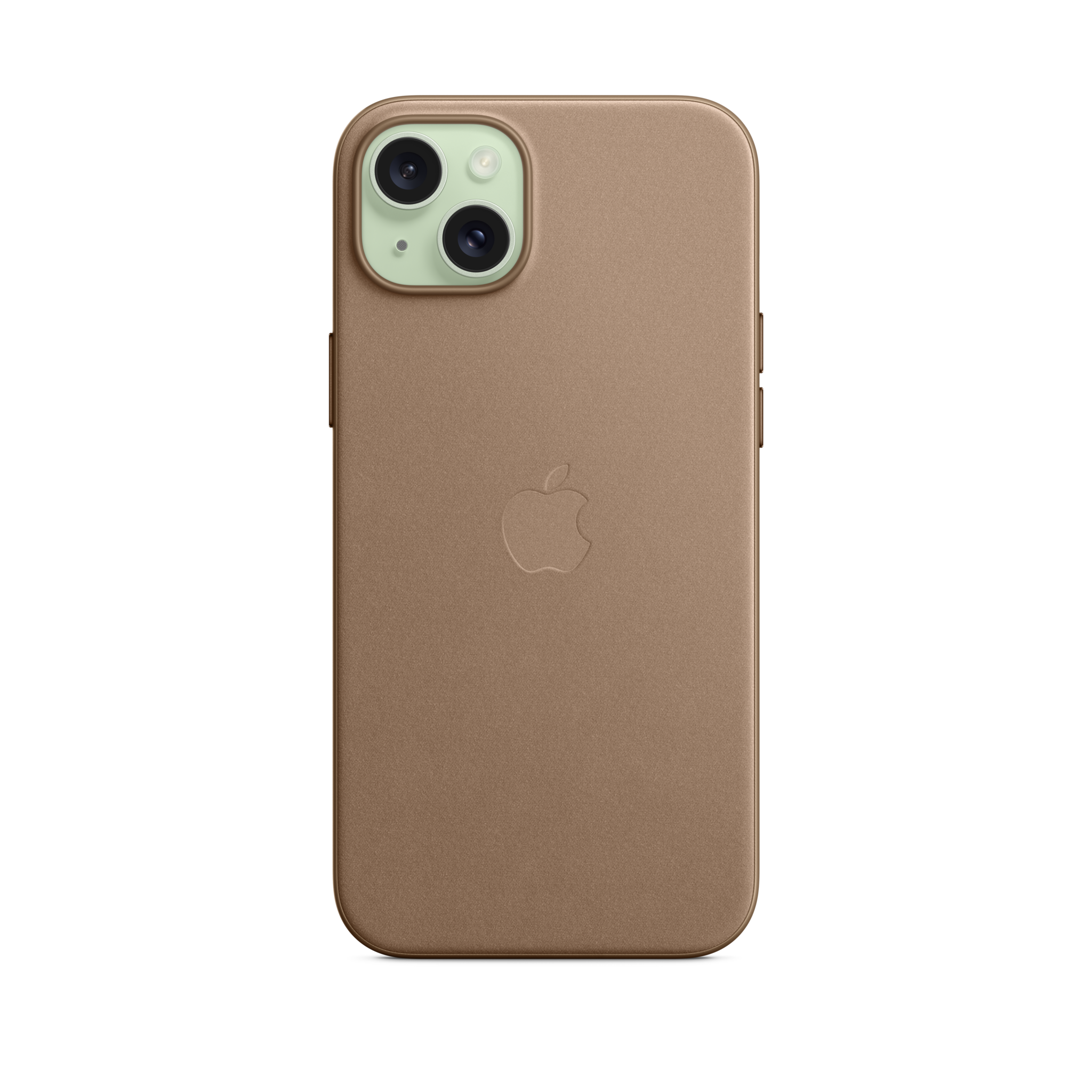 iPhone 15 Plus FineWoven Case with MagSafe — Taupe