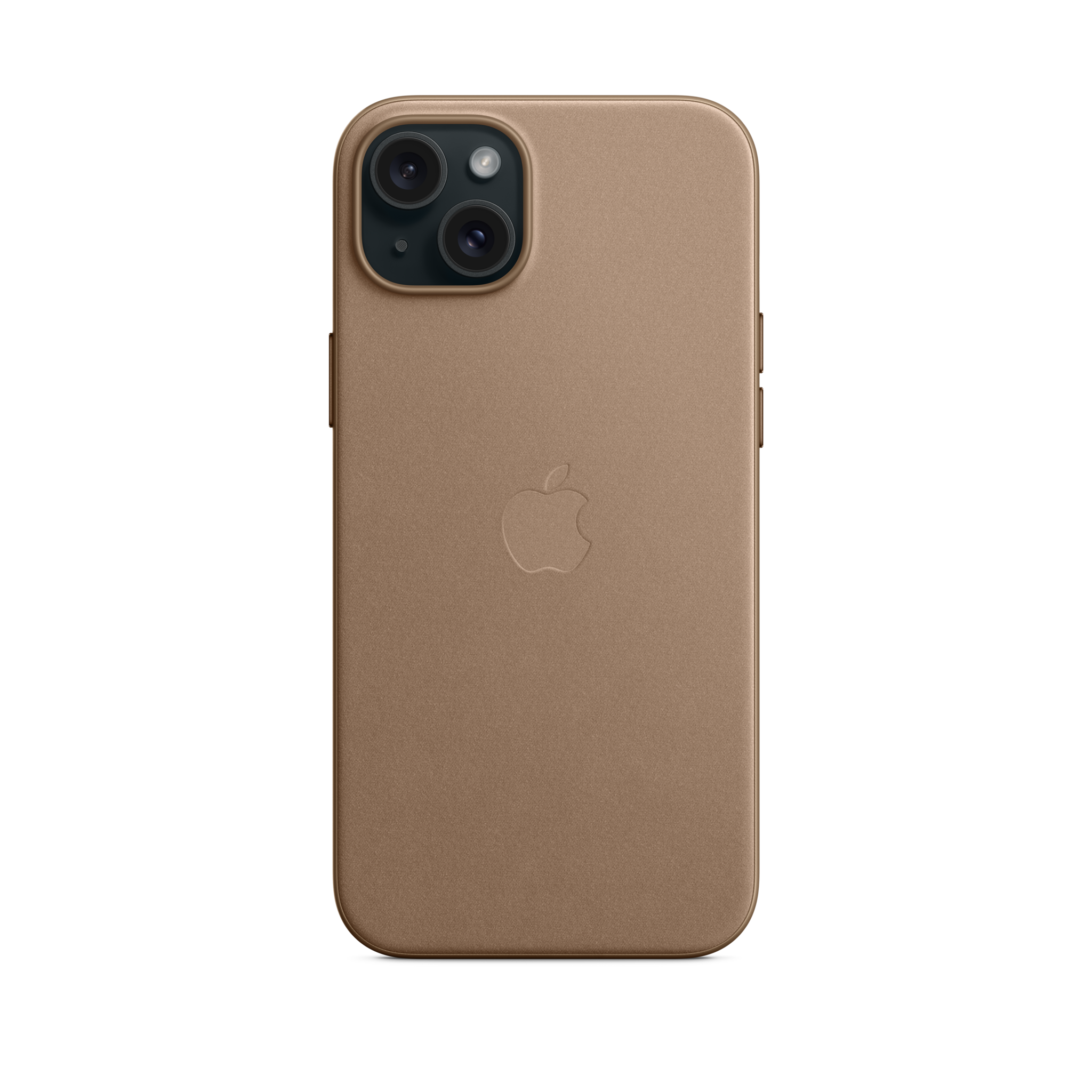 iPhone 15 Plus FineWoven Case with MagSafe — Taupe