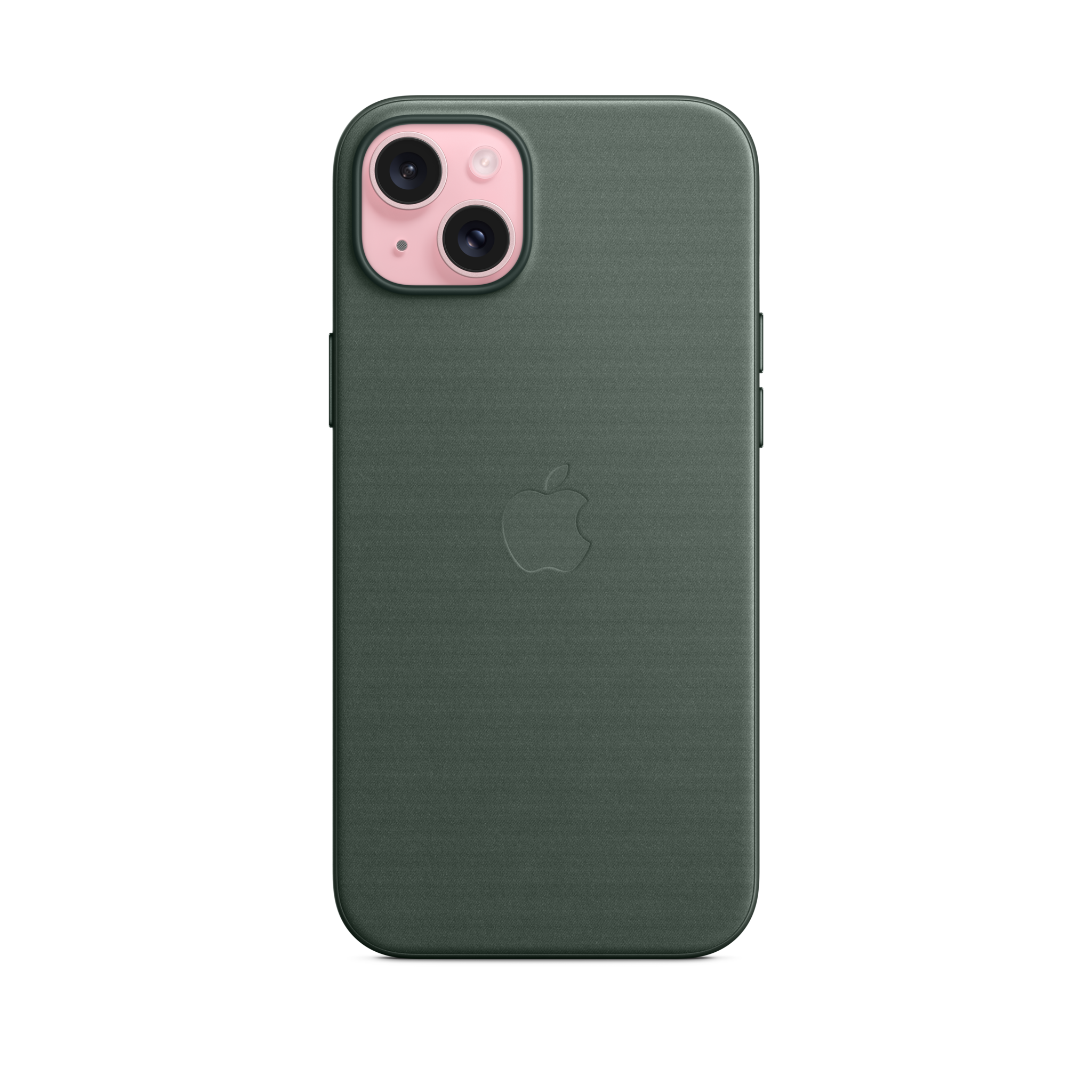 iPhone 15 Plus FineWoven Case with MagSafe — Evergreen