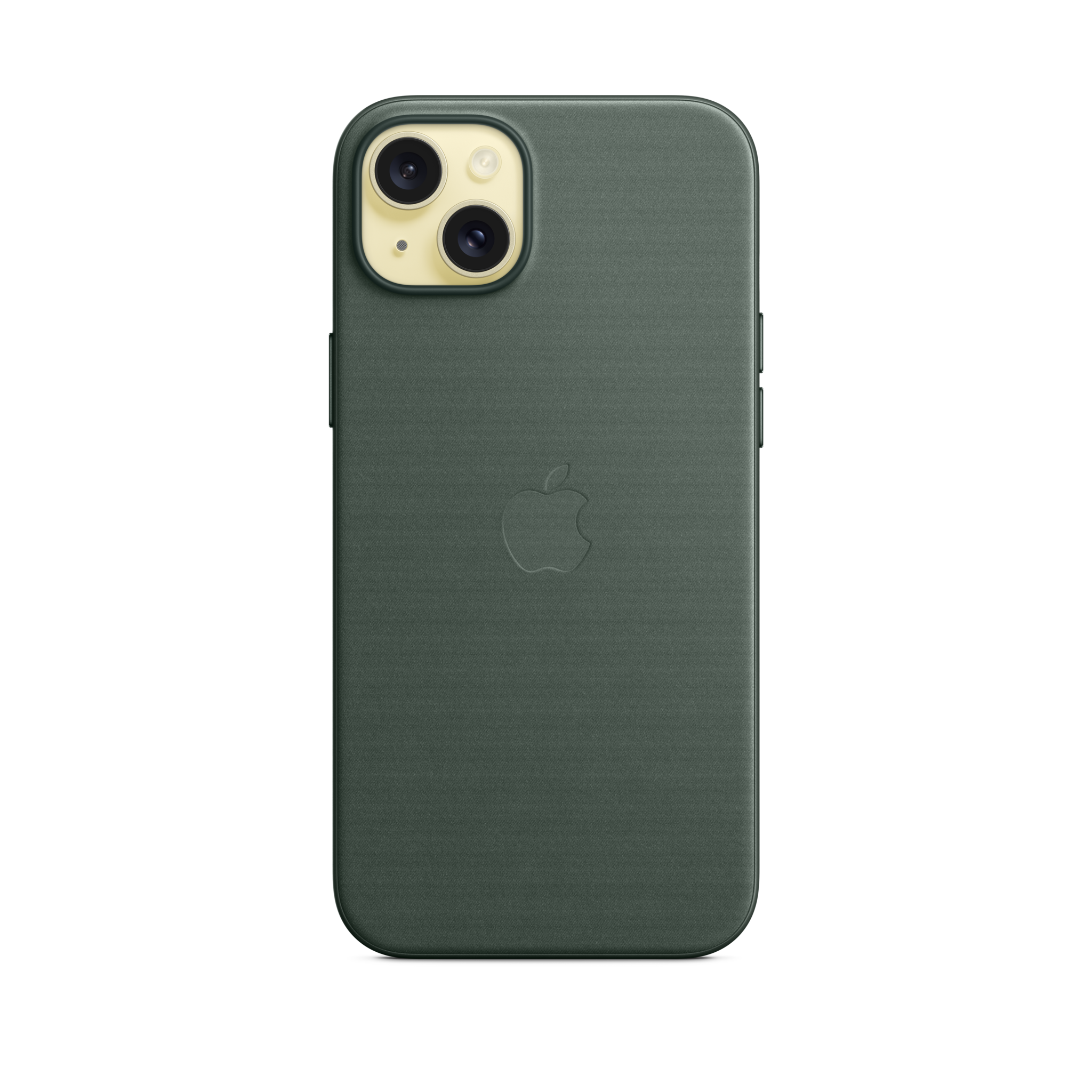 iPhone 15 Plus FineWoven Case with MagSafe — Evergreen