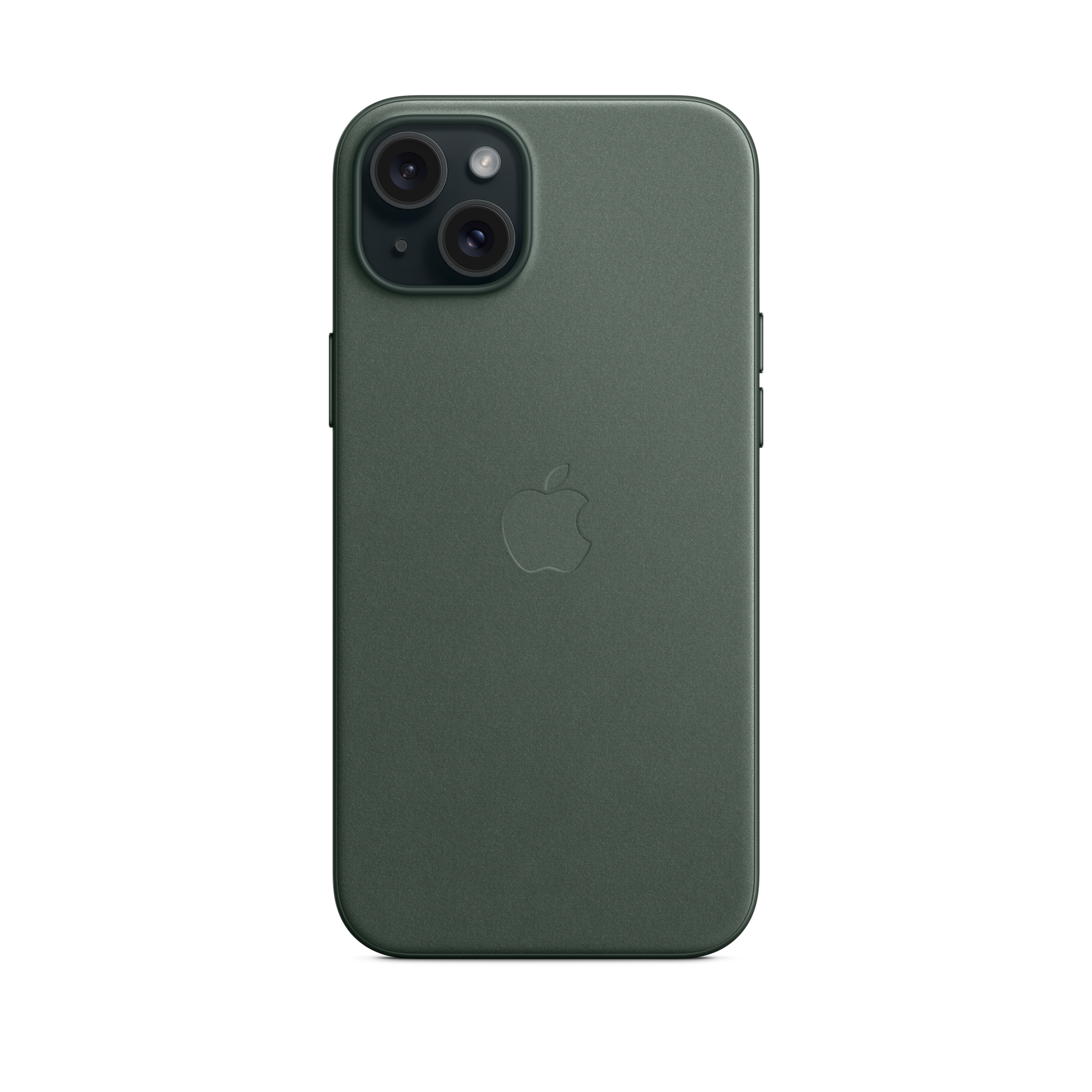 iPhone 15 Plus FineWoven Case with MagSafe — Evergreen