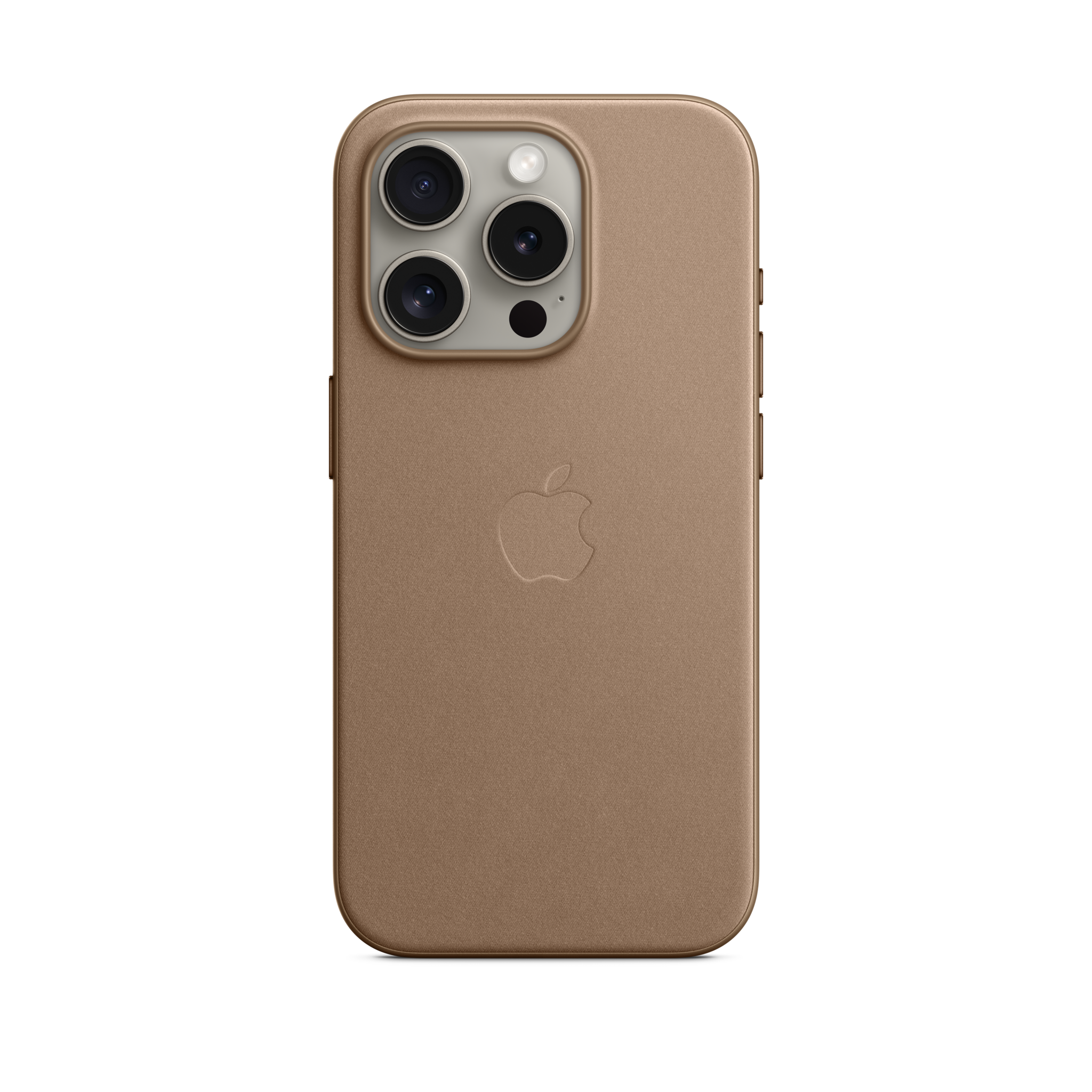 iPhone 15 Pro FineWoven Case with MagSafe — Taupe