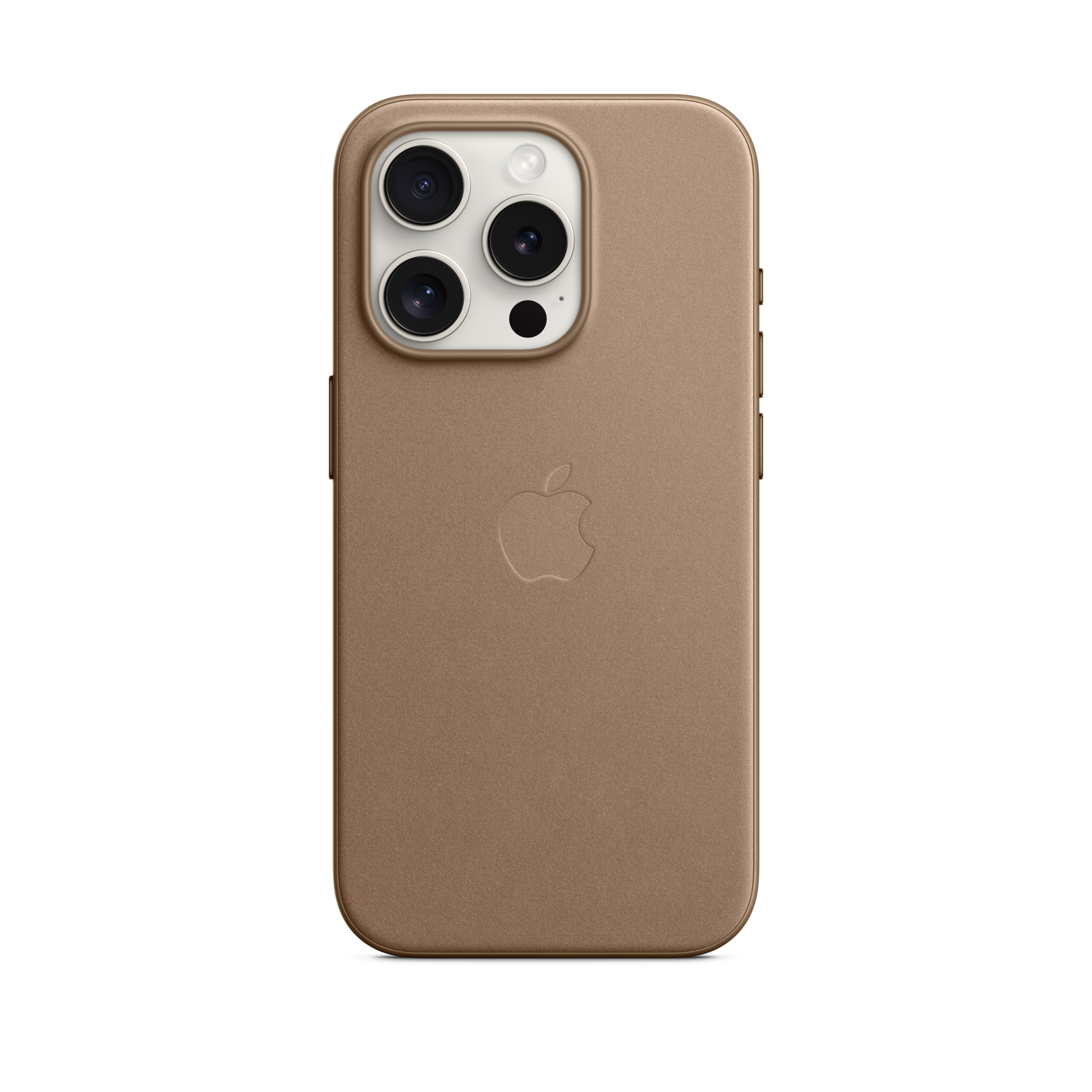 iPhone 15 Pro FineWoven Case with MagSafe — Taupe