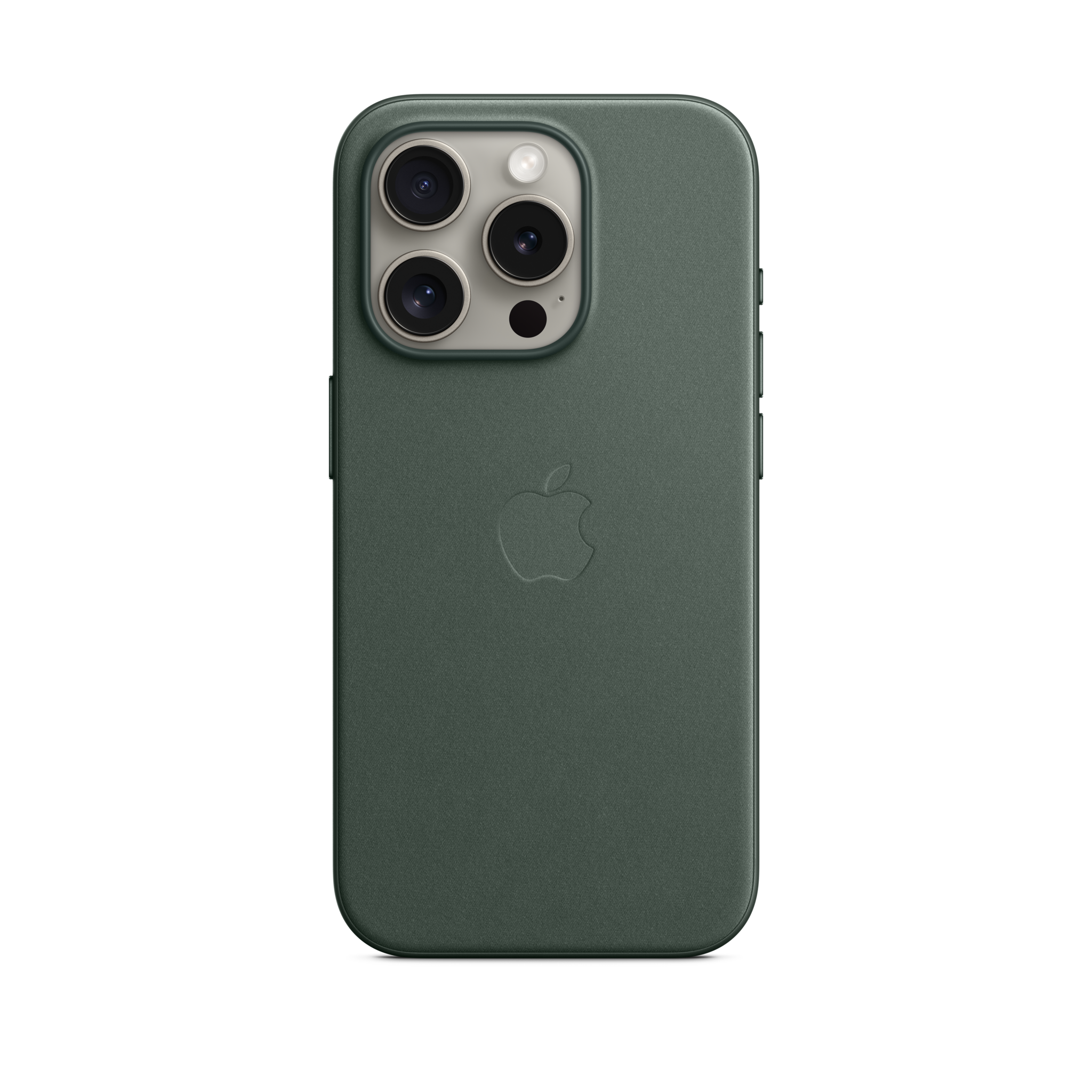 iPhone 15 Pro FineWoven Case with MagSafe — Evergreen
