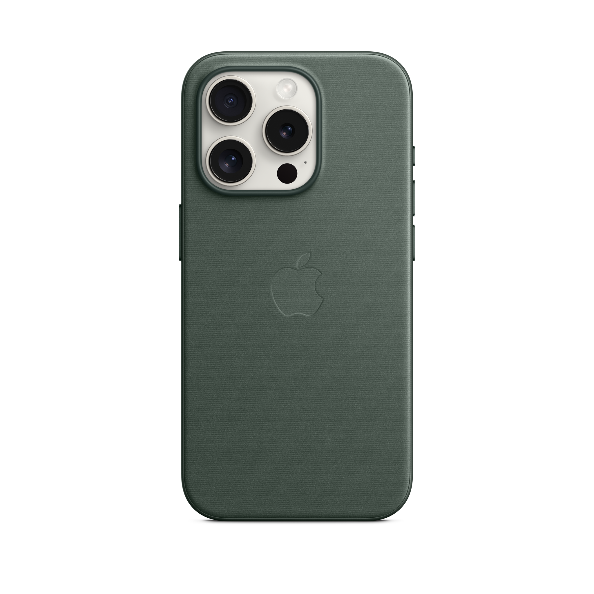 iPhone 15 Pro FineWoven Case with MagSafe — Evergreen