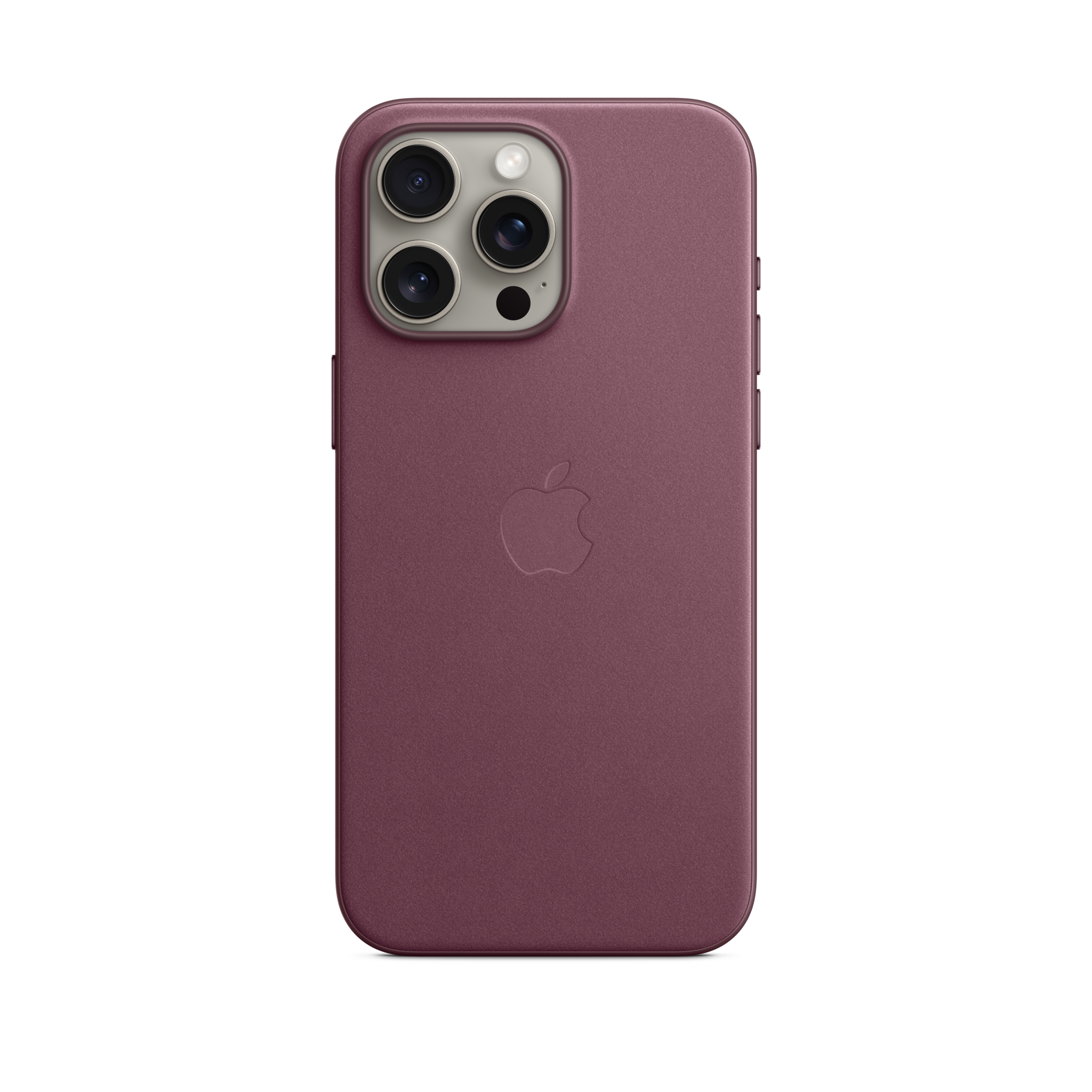 iPhone 15 Pro Max FineWoven Case with MagSafe — Mulberry