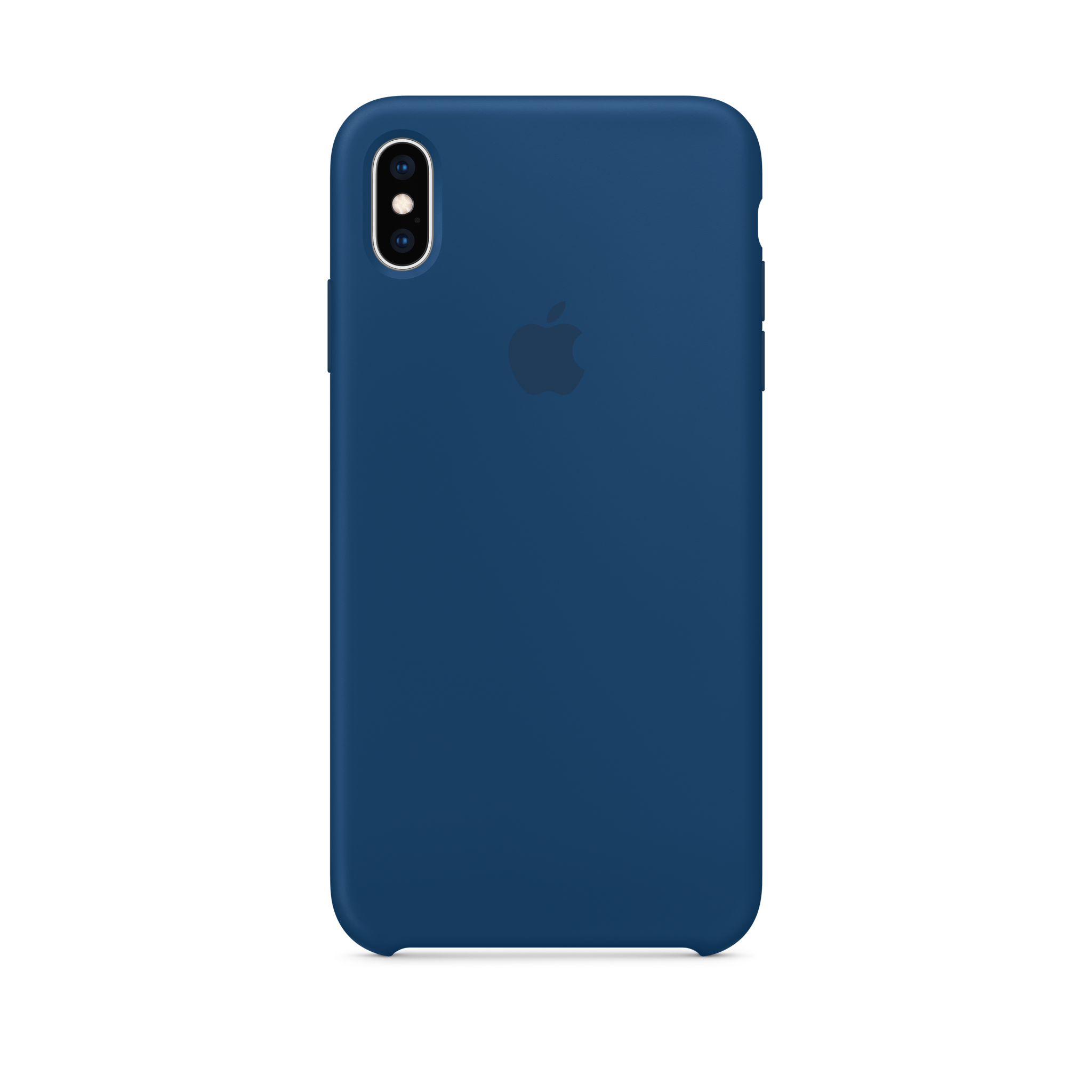 iPhone XS Max Silicone Case — Blue Horizon