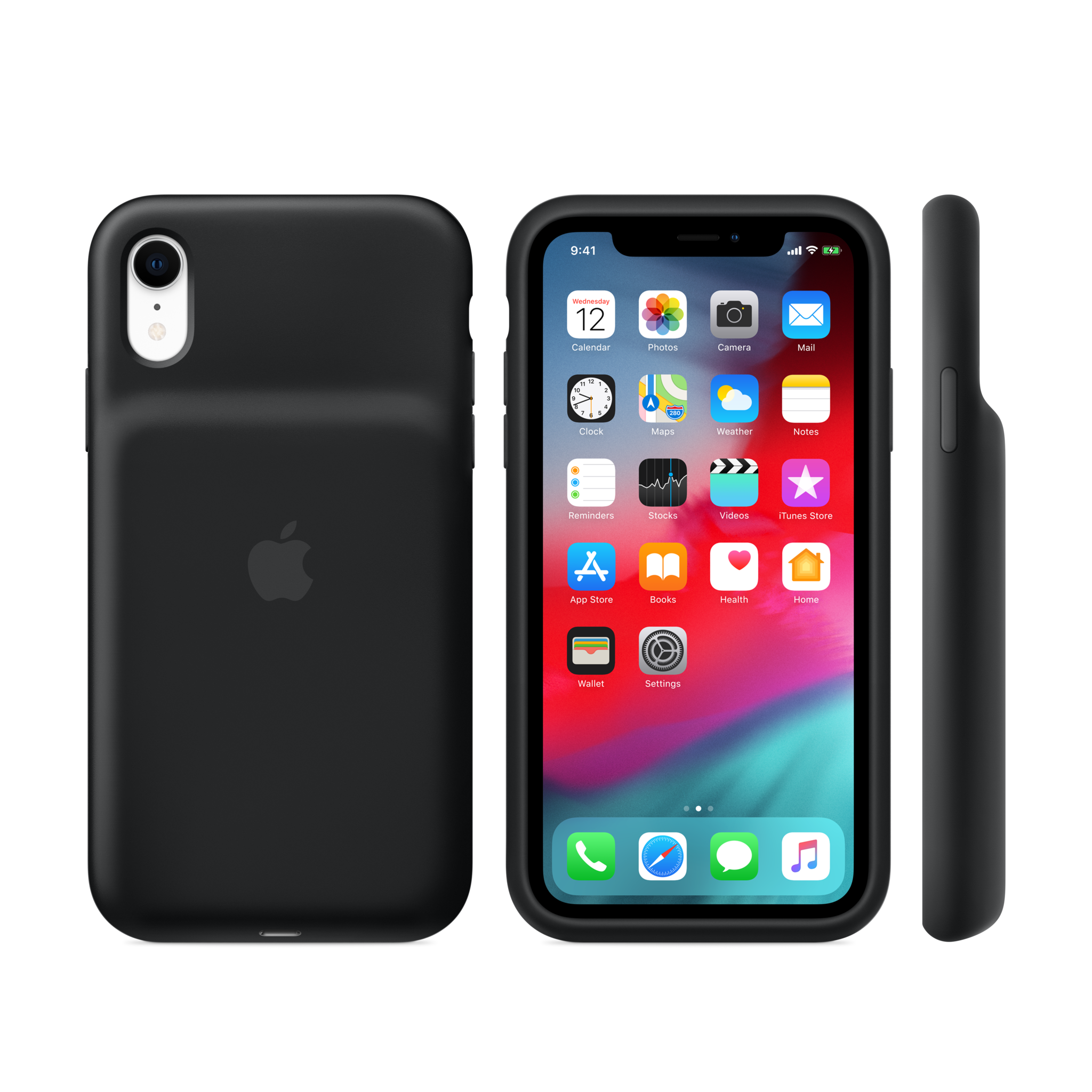 iPhone XR Smart Battery Case — Black
