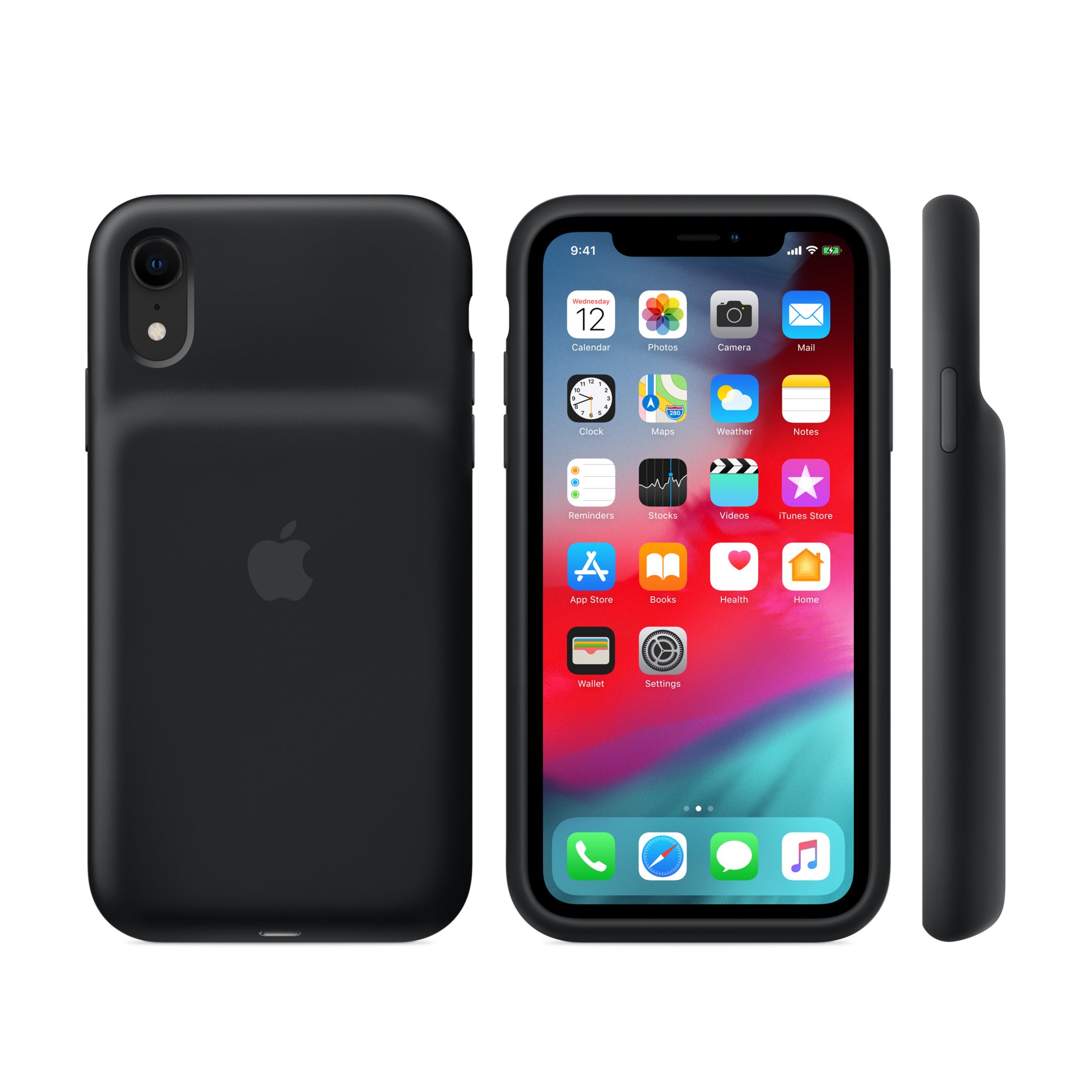 iPhone XR Smart Battery Case — Black