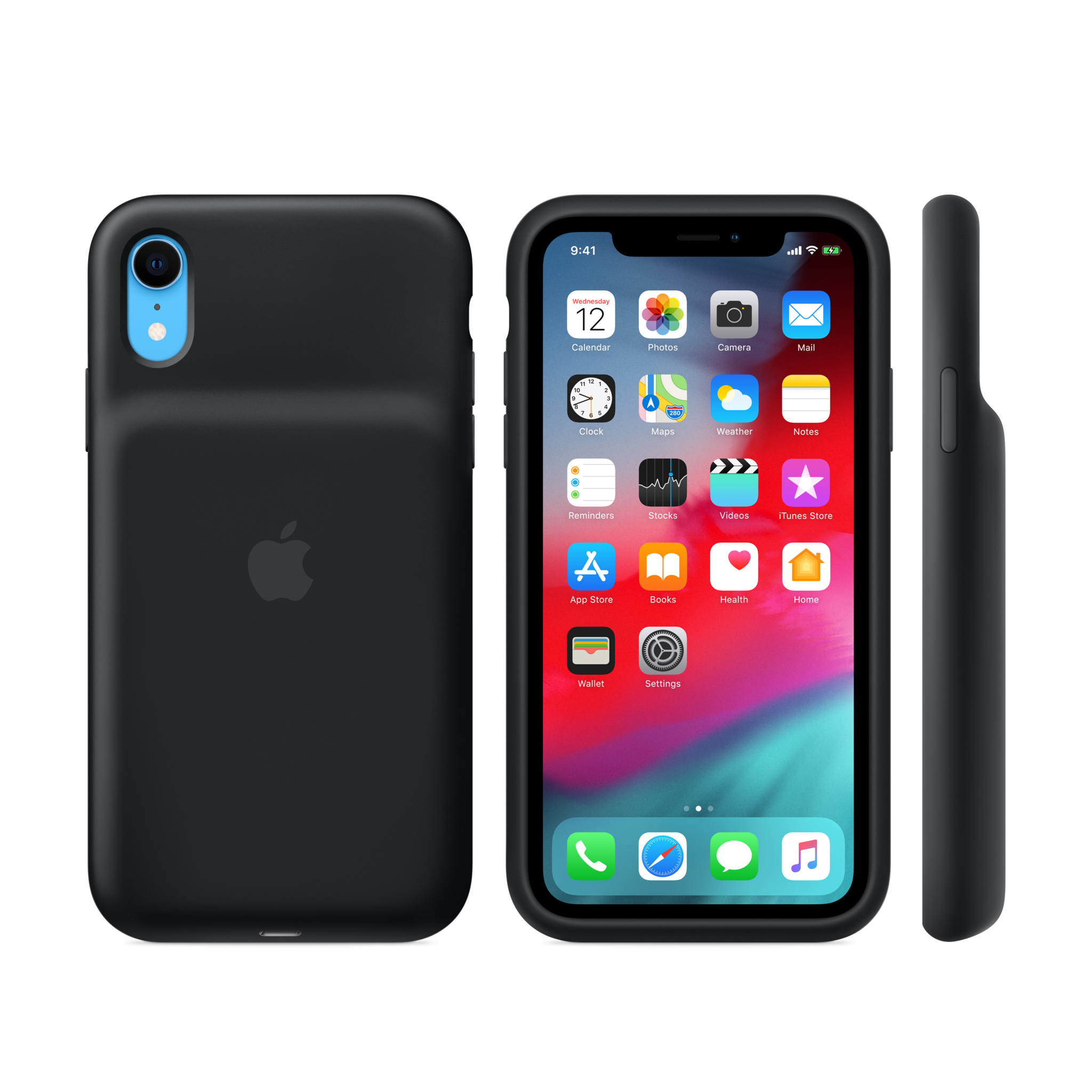 iPhone XR Smart Battery Case — Black